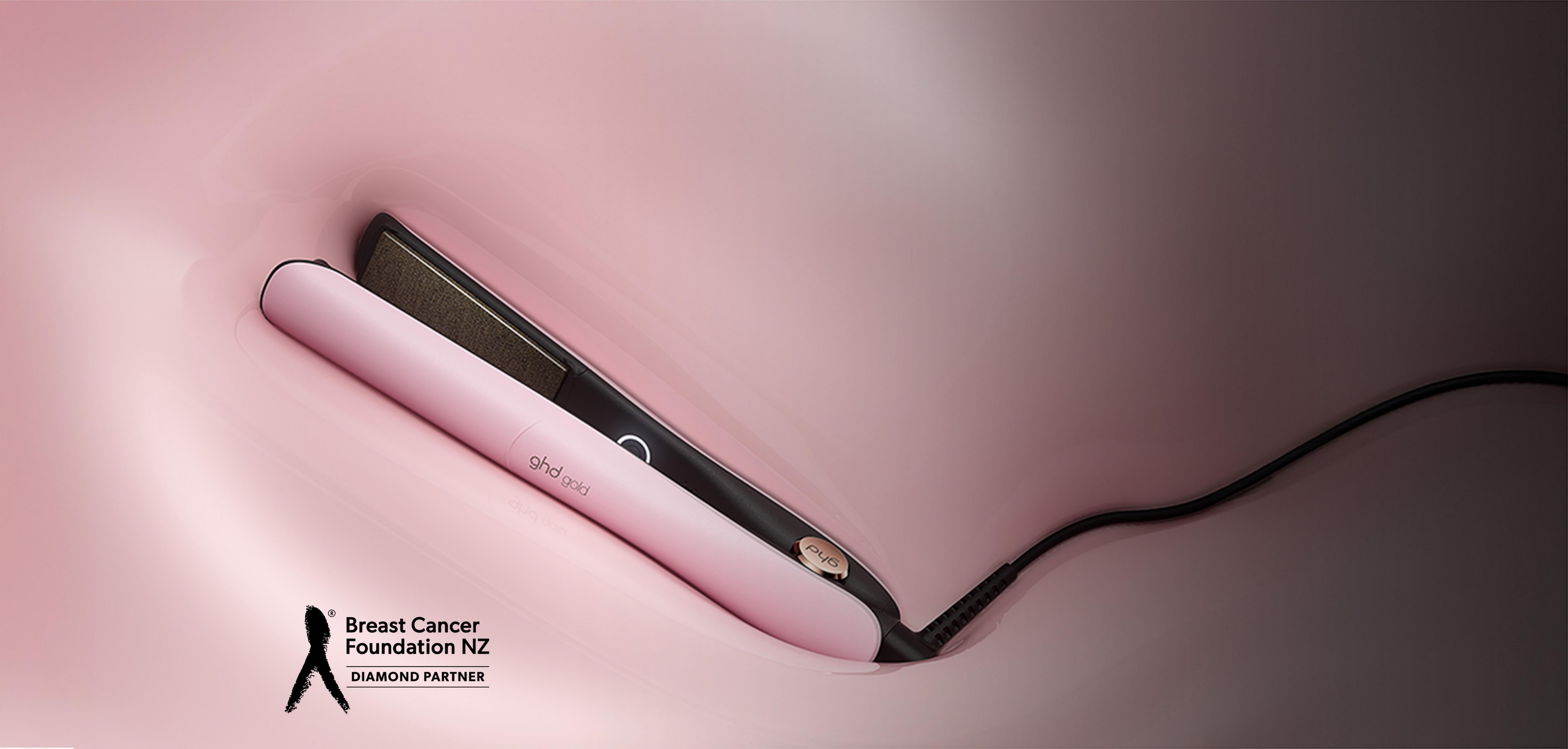 NEW GHD GOLD® HAIR STRAIGHTENER (26MM PLATE) PINK SORBET
