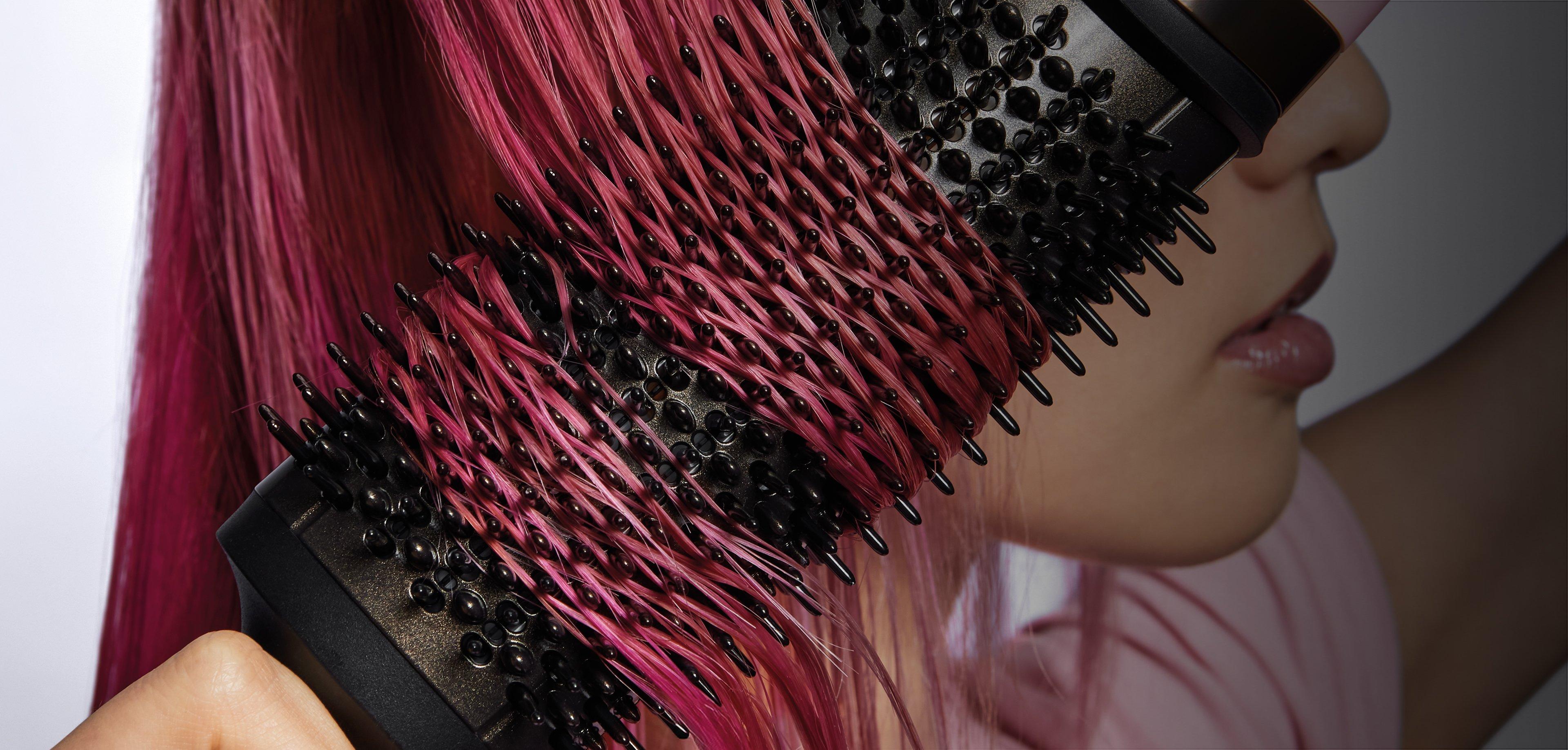 GHD DUET BLOWDRY FÖHNBORSTEL PINK SORBET