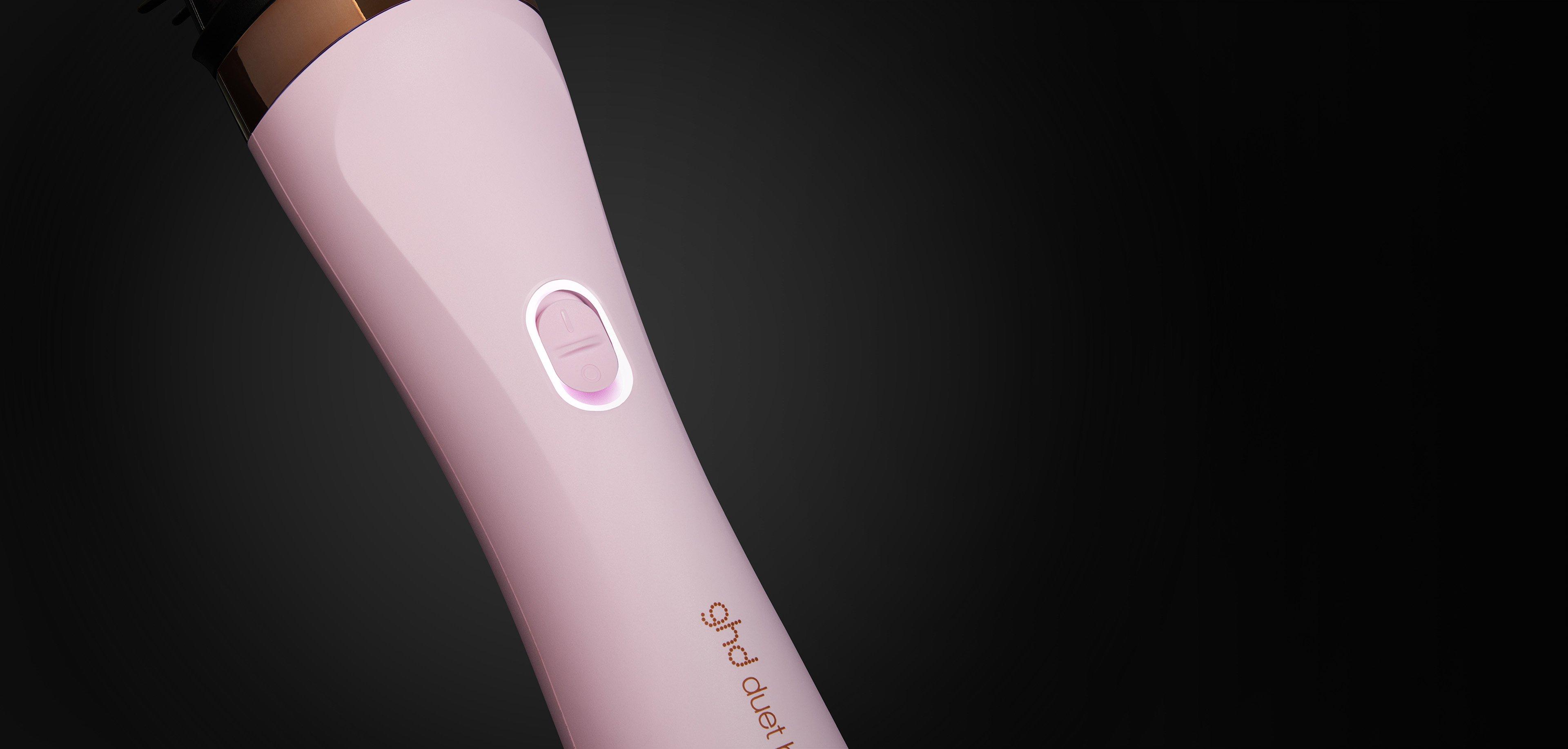 NEW GHD DUET BLOWDRY HAIR DRYER BRUSH IN PINK SORBET