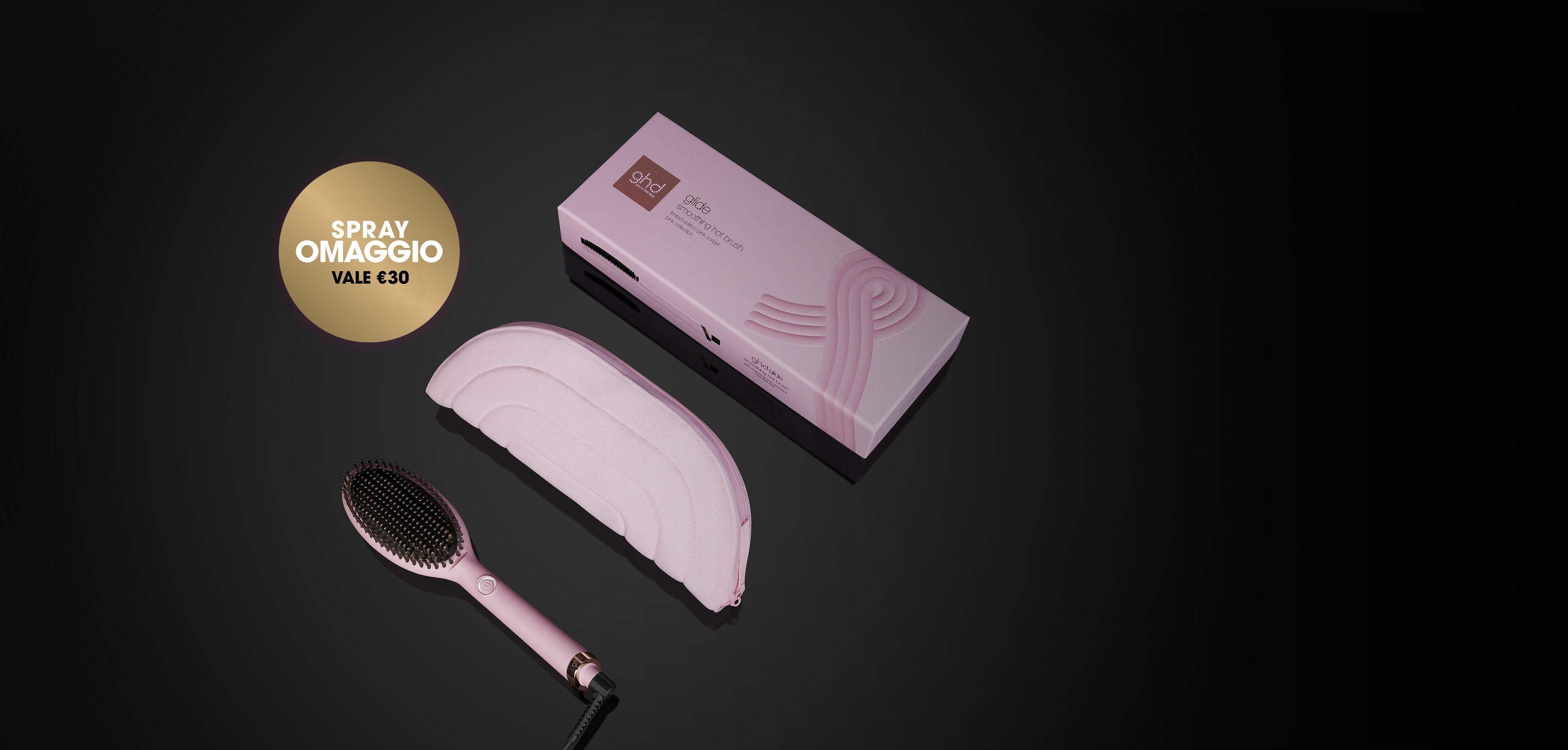 NUOVA GHD GLIDE - SPAZZOLA LISCIANTE ROSA SORBETTO