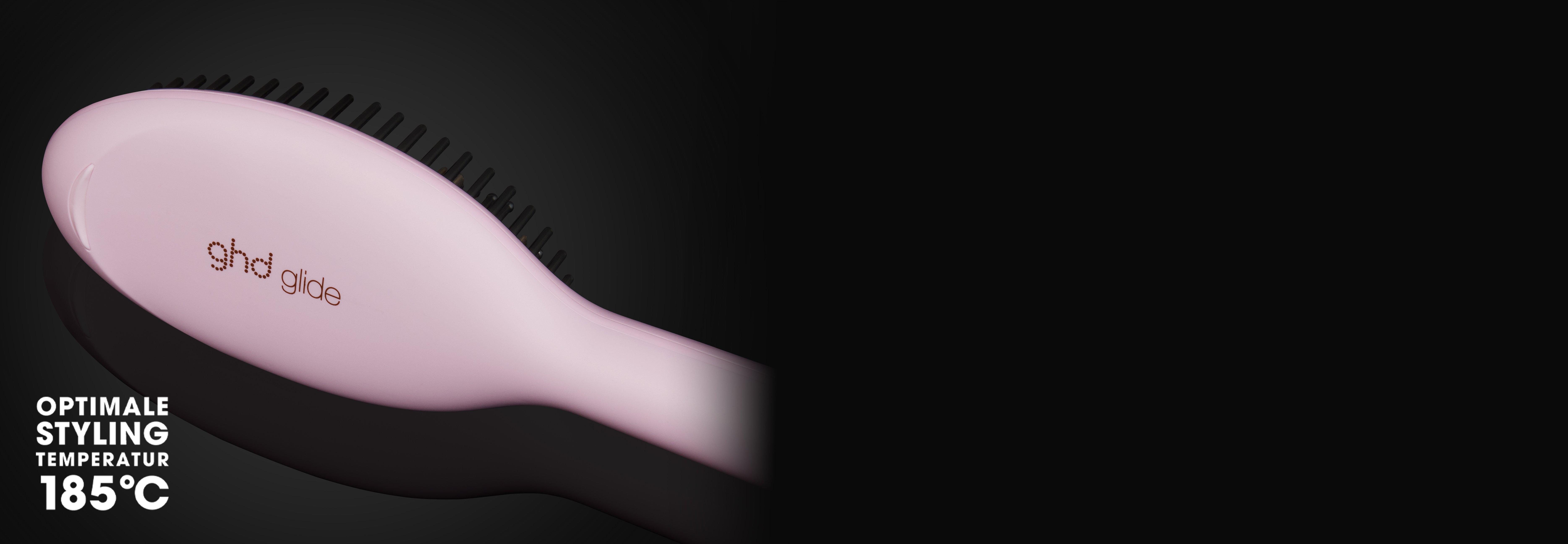 ghd glide Hot Brush arbeitet mit 185°C