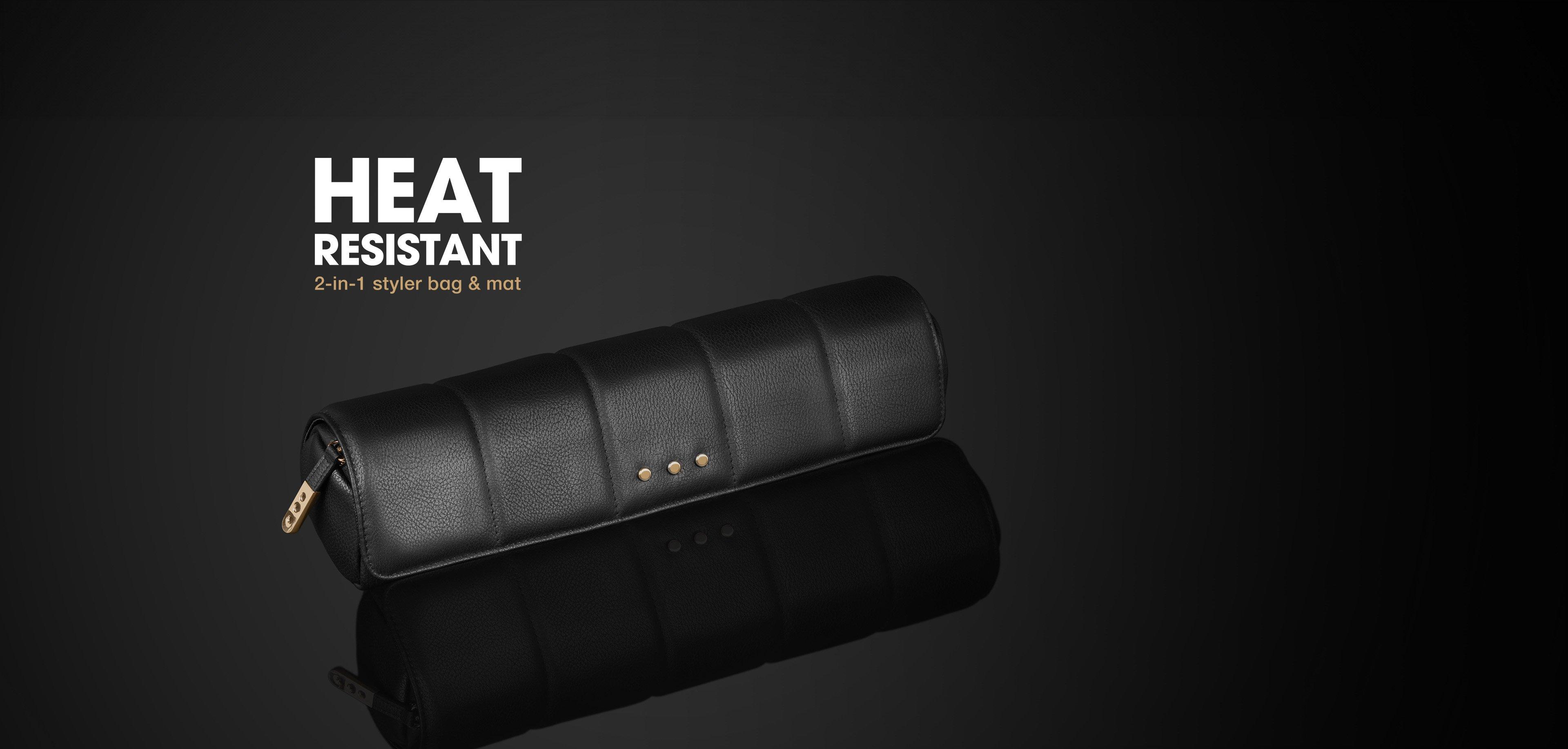 NIEUW GHD 2-IN-1 HITTEBESTENDIGE MAT & TAS VOOR STIJLTANG