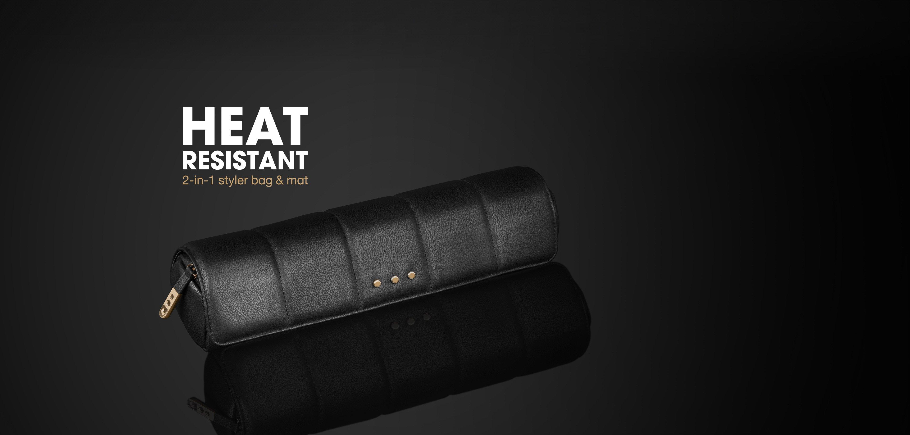 NIEUW GHD 2-IN-1 HITTEBESTENDIGE MAT & TAS VOOR WARMTEBORSTEL