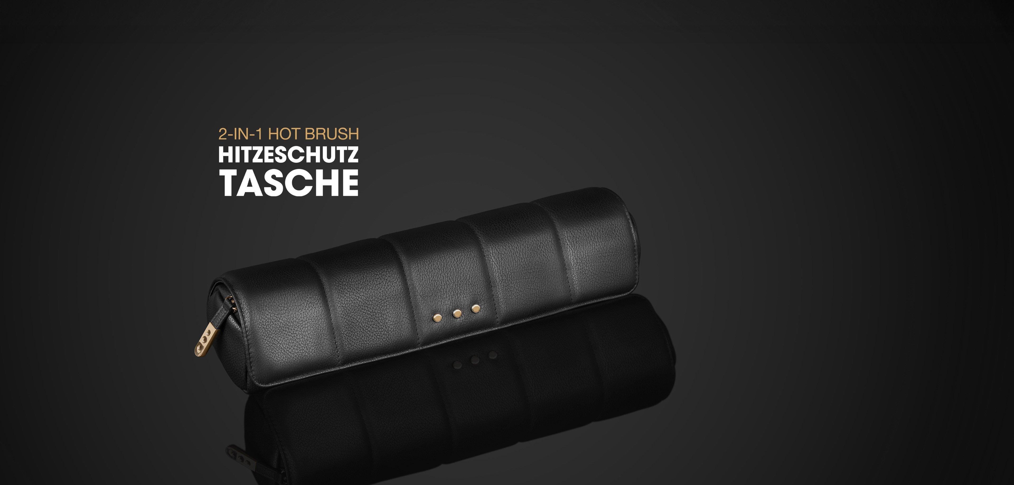 NEUE GHD 2-IN-1 HOT BRUSH HITZESCHUTZ-TASCHE & UNTERLAGE