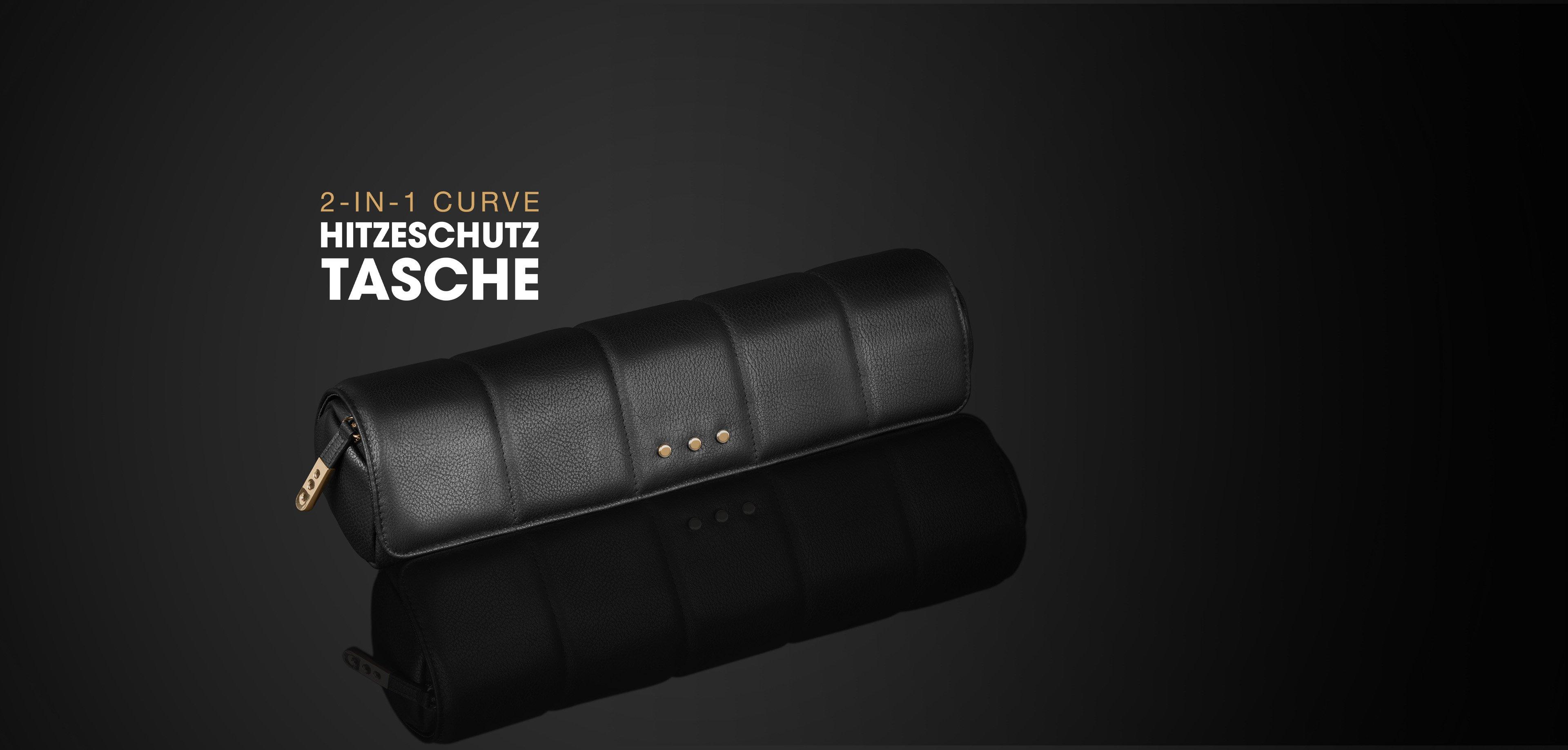 NEUE GHD 2-IN-1 LOCKENSTAB HITZESCHUTZ-TASCHE & UNTERLAGE