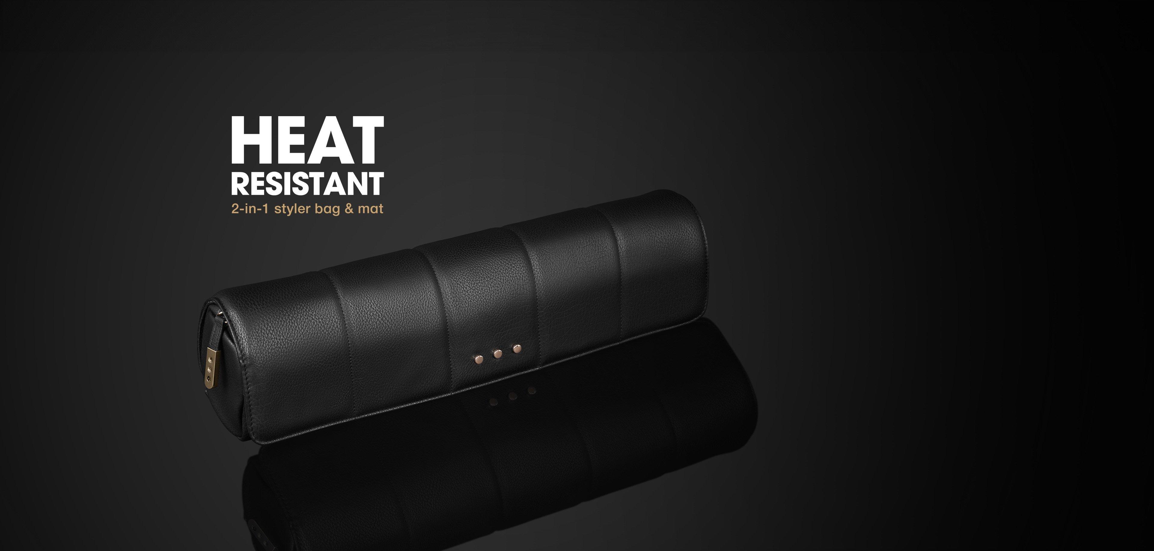 NEW GHD 2-IN-1 HEAT-RESISTANT WET-TO-DRY BAG & MAT