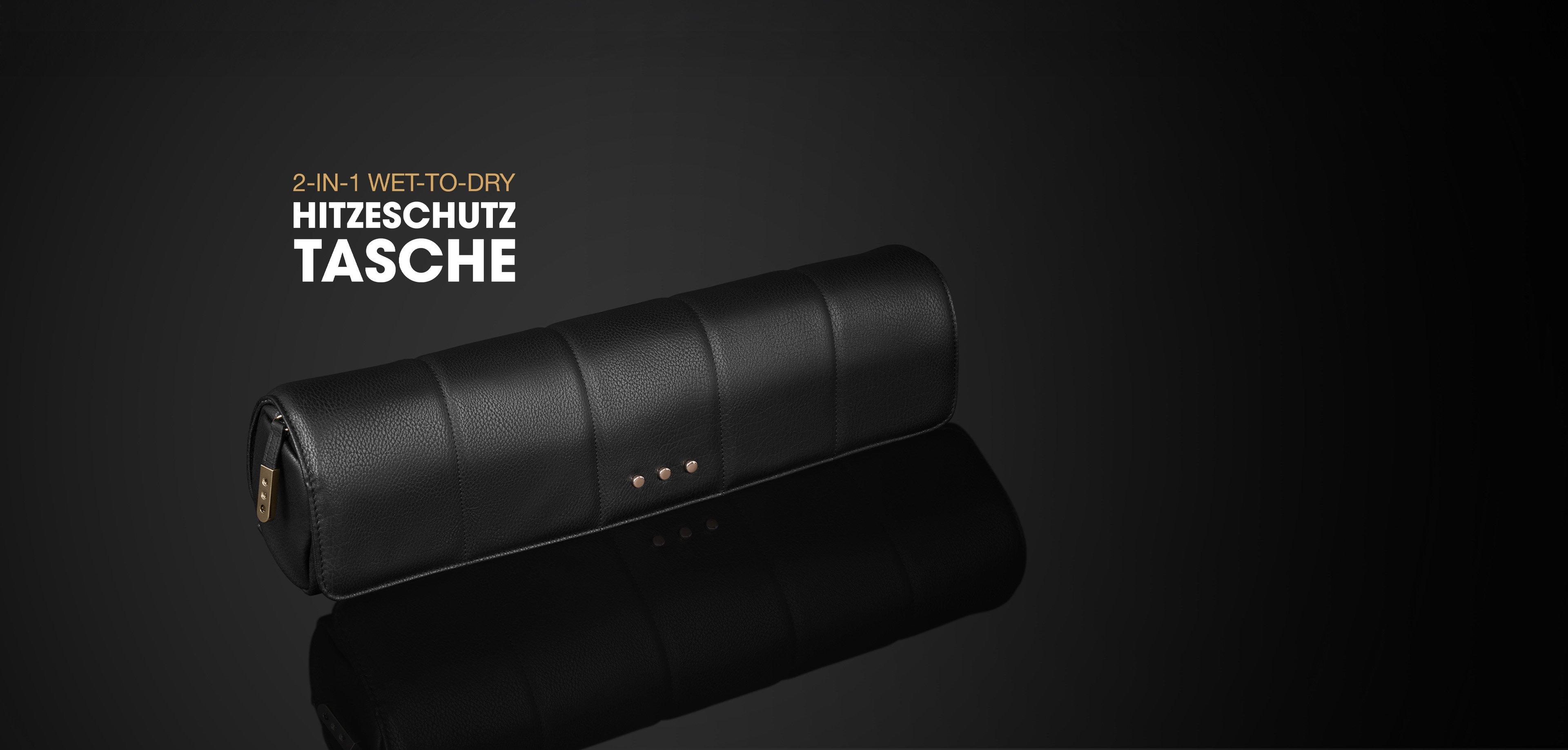 NEUE GHD 2-IN-1 WET-TO-DRY HITZESCHUTZ-TASCHE & UNTERLAGE