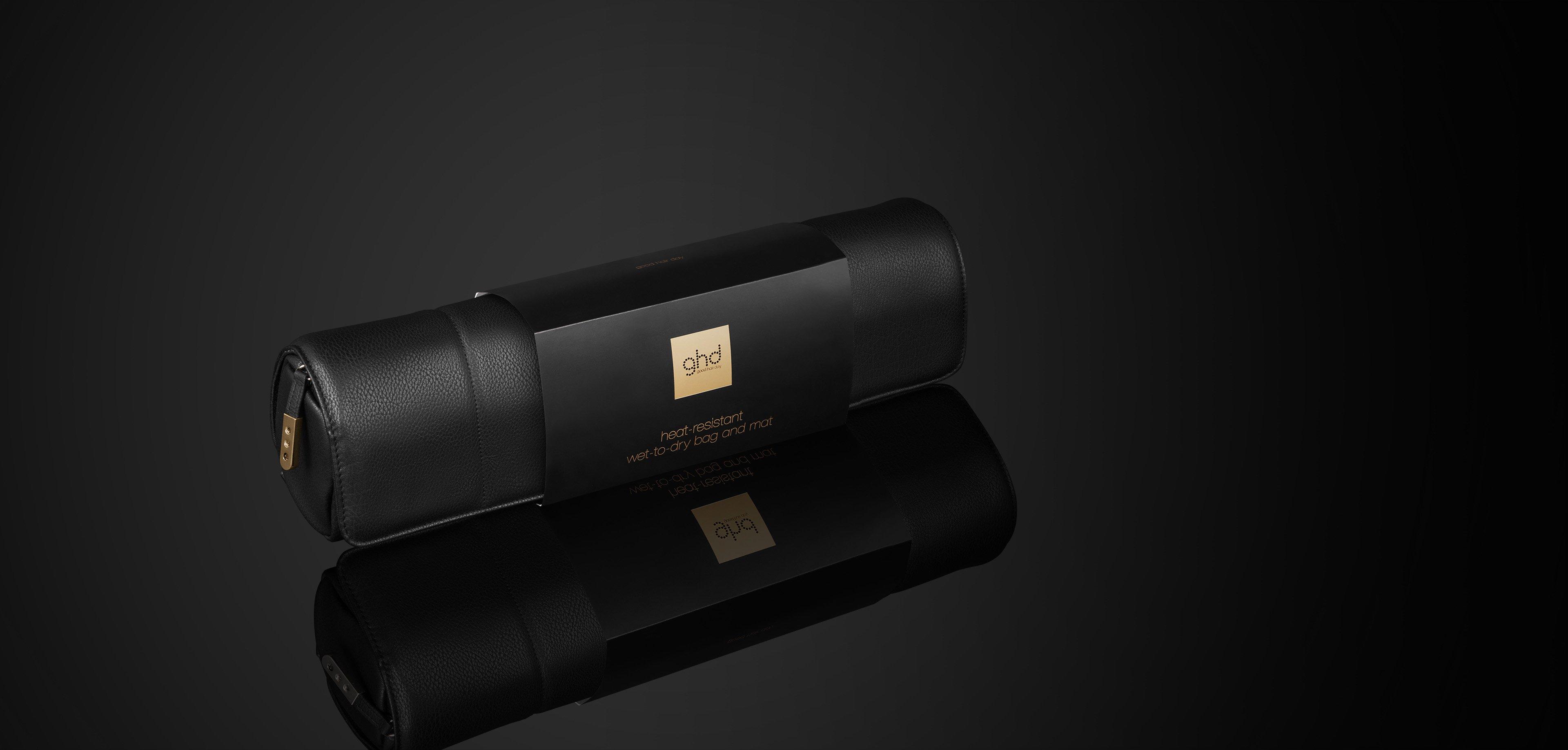 NEW GHD 2-IN-1 HEAT-RESISTANT WET-TO-DRY BAG & MAT
