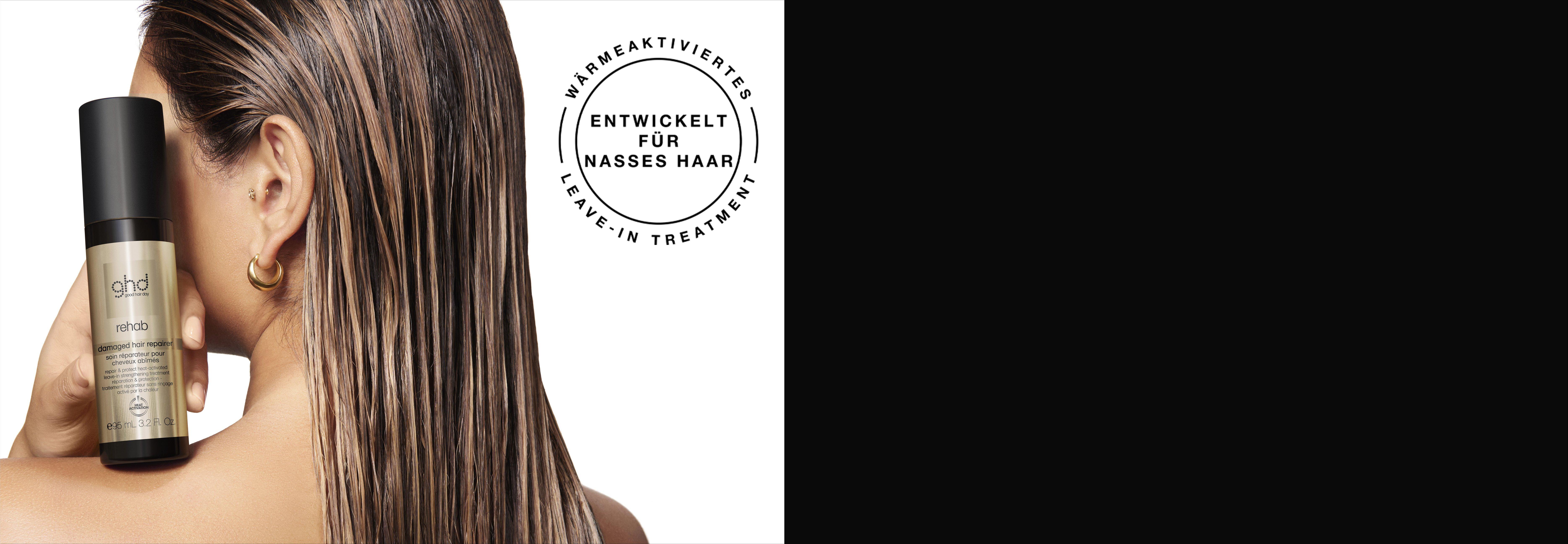 ghd rehab damaged hair repairer entwickelt für nasses Haar