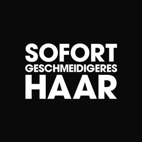 Sofort geschmeidigeres Haar 
