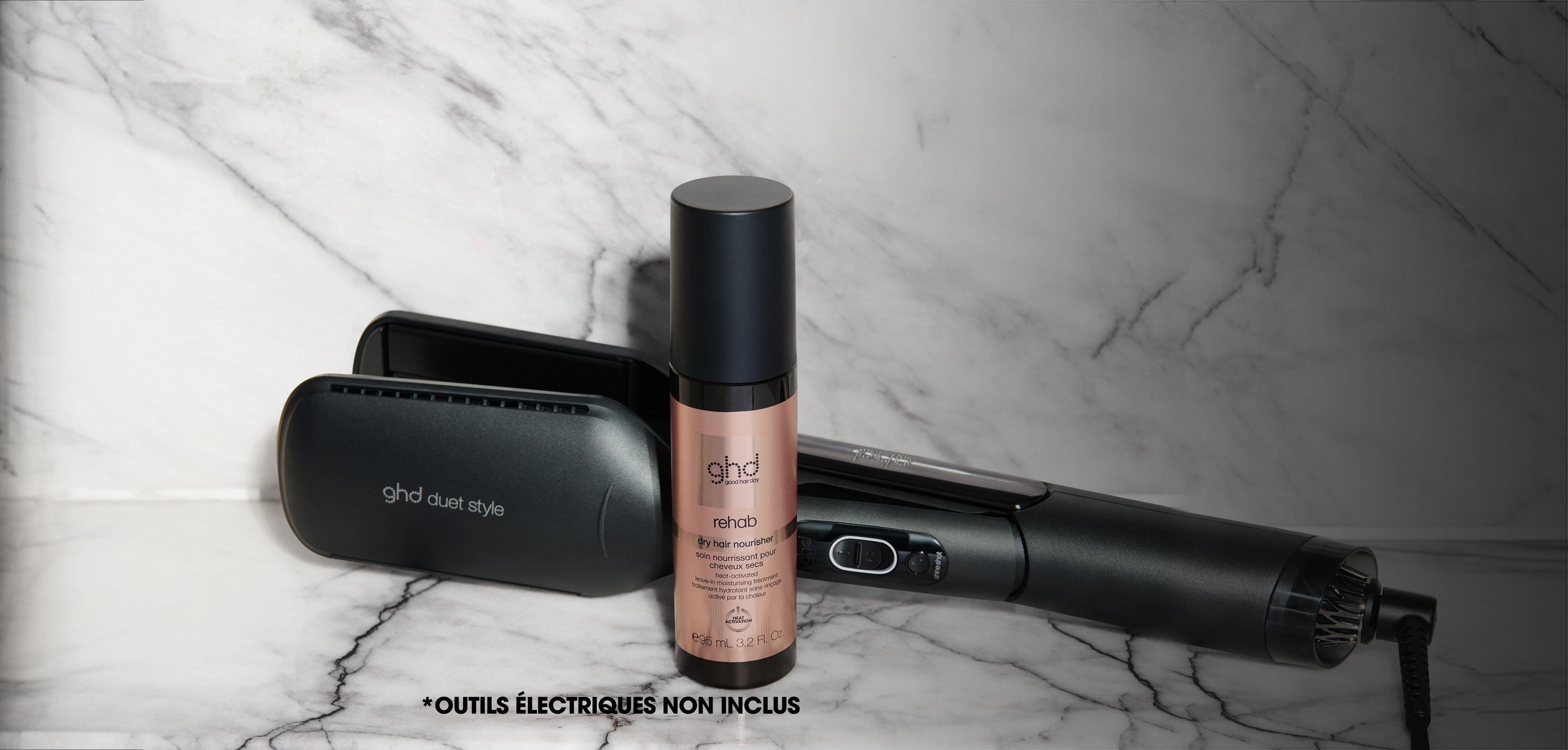 NOUVEAU SOIN NOURRISSANT SANS RINÇAGE GHD REHAB - POUR CHEVEUX SECS 