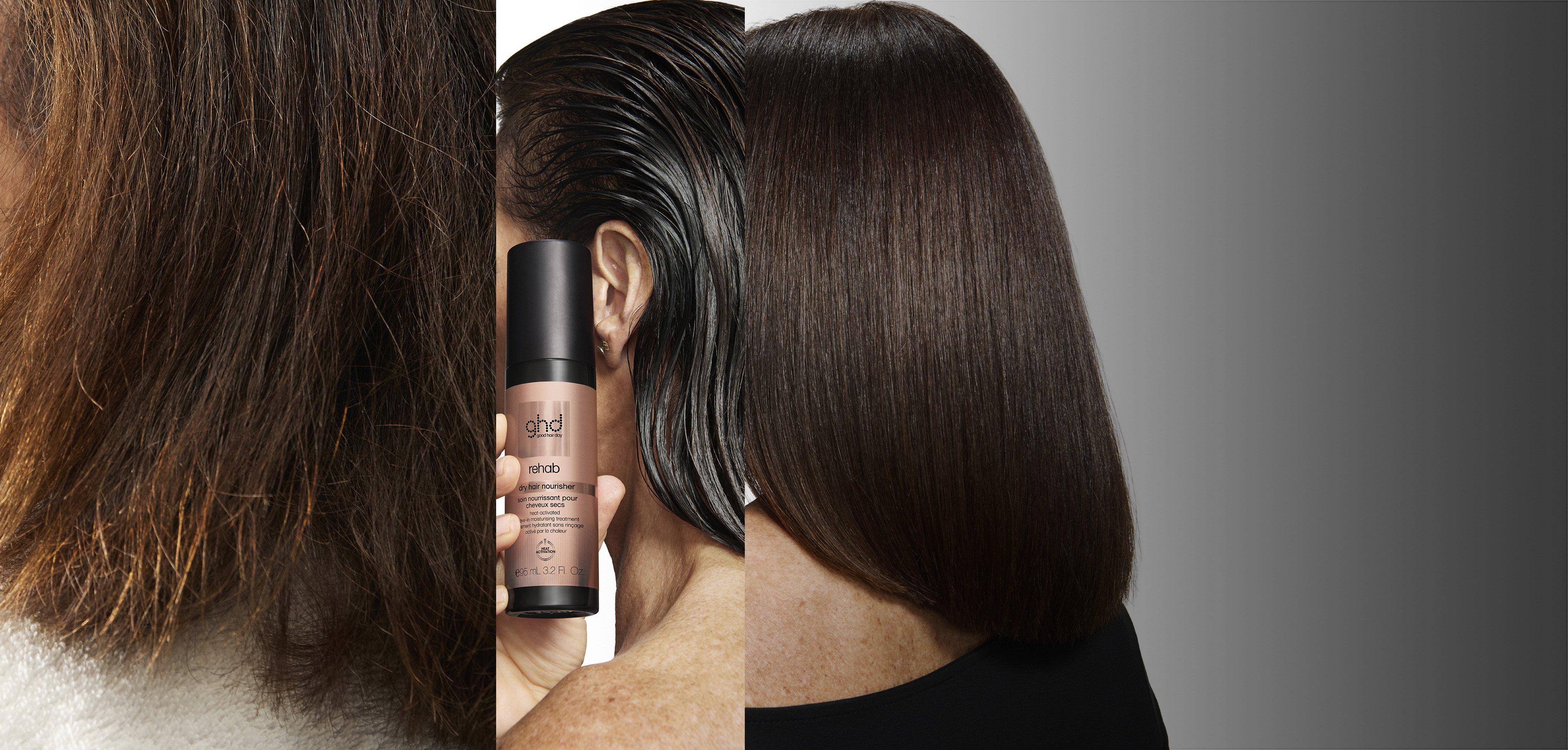 NEW GHD REHAB DRY HAIR NOURISHER SERUM