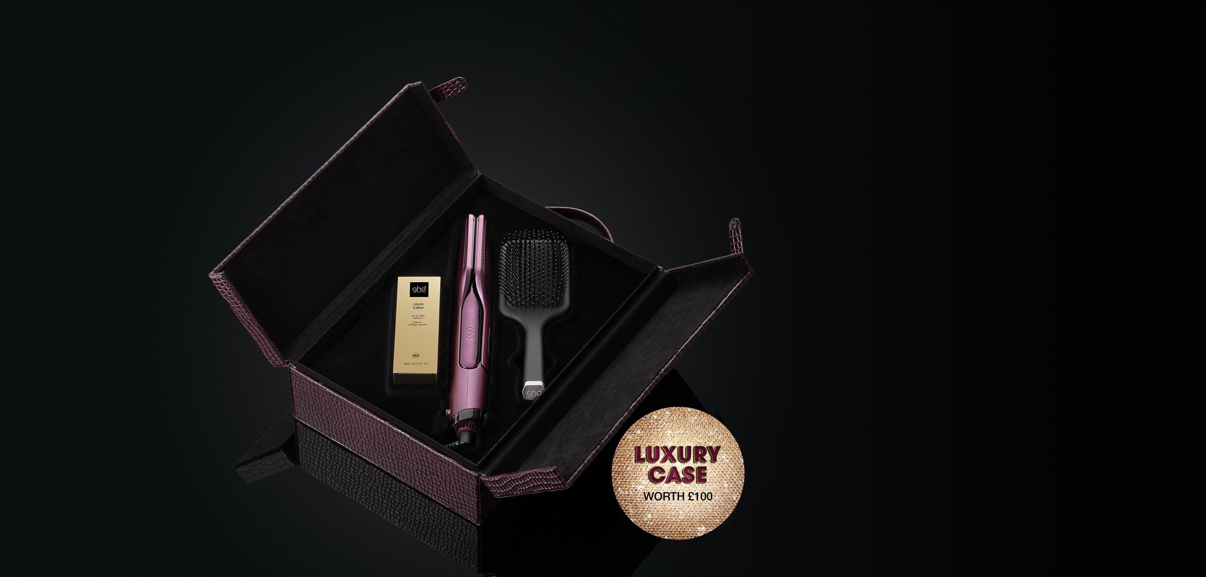 NEW GHD DUET 2-IN-1 HOT AIR STYLER IN CHERRY CHIC