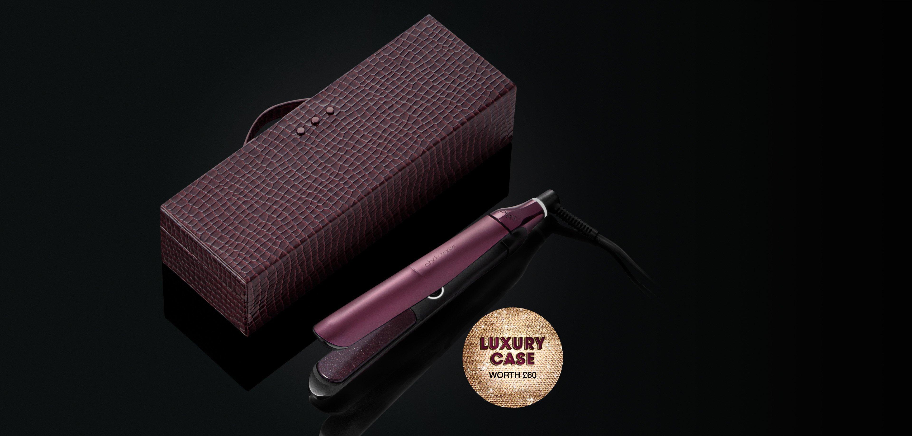 NEW GHD CHRONOS HAIR STRAIGHTENER IN CHERRY CHIC
