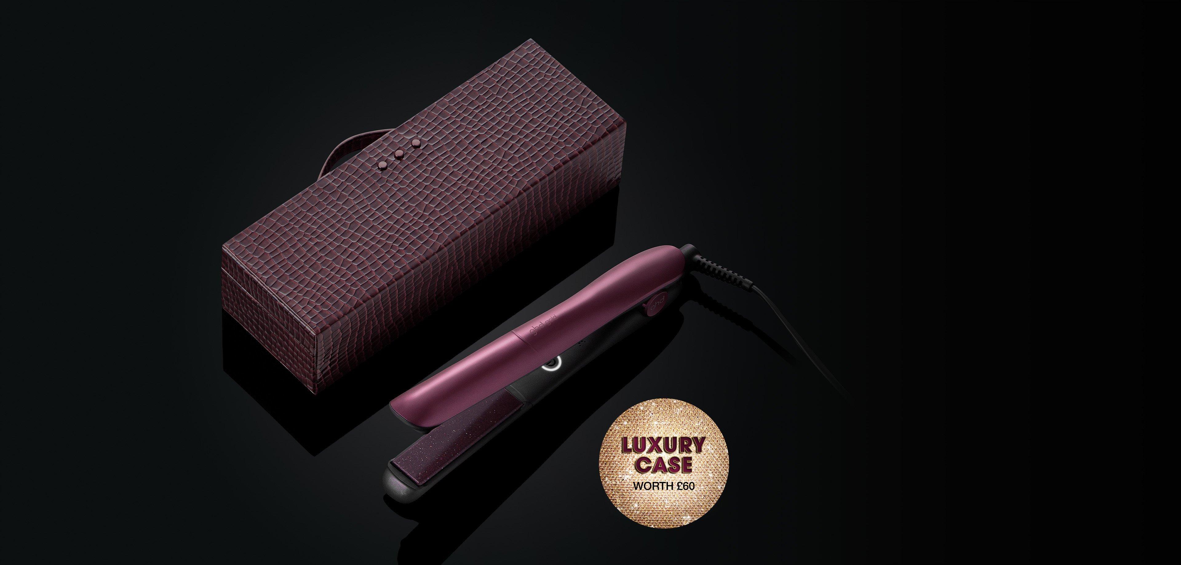 NEW GHD GOLD® HAIR STRAIGHTENER IN CHERRY CHIC