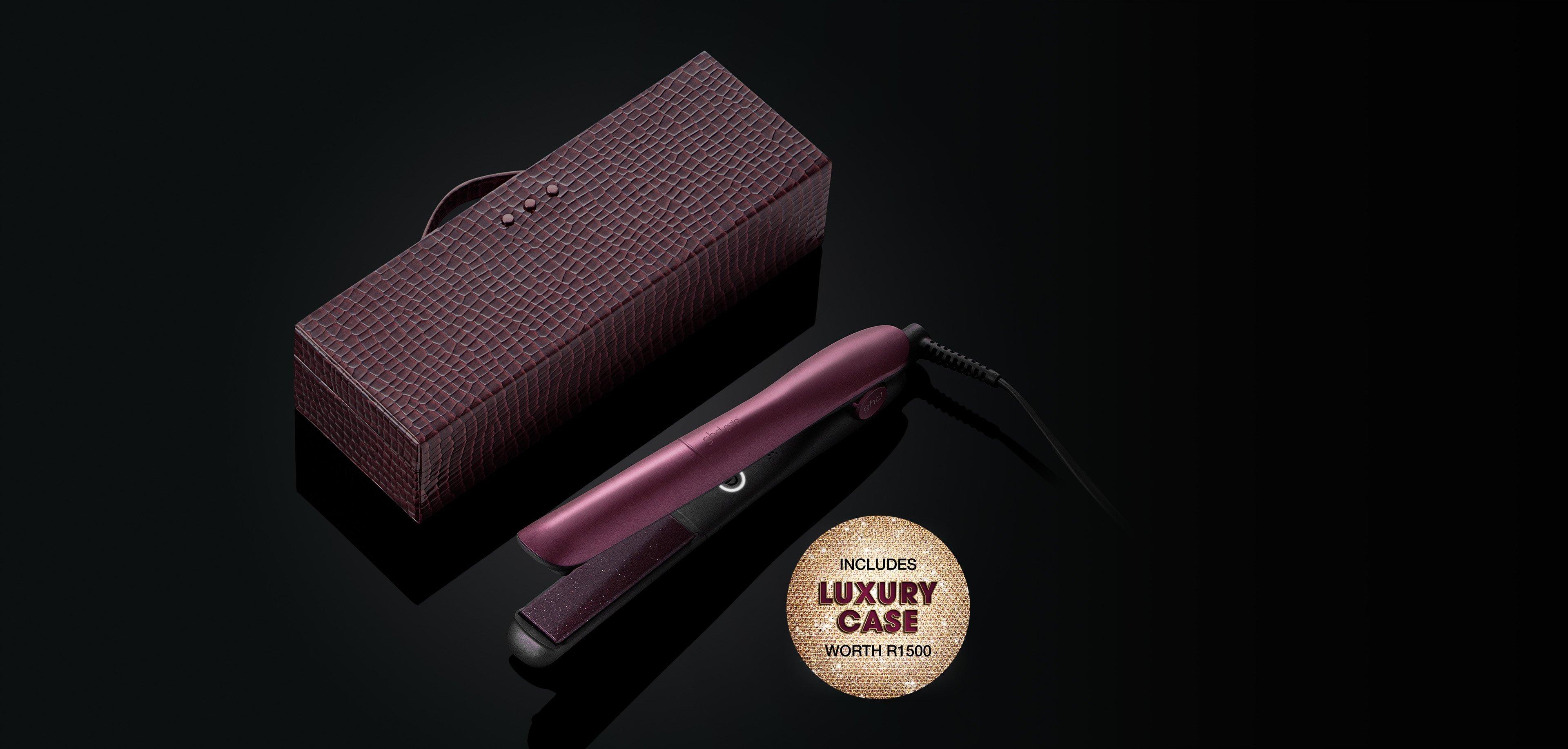 NEW GHD GOLD® HAIR STRAIGHTENER IN CHERRY CHIC