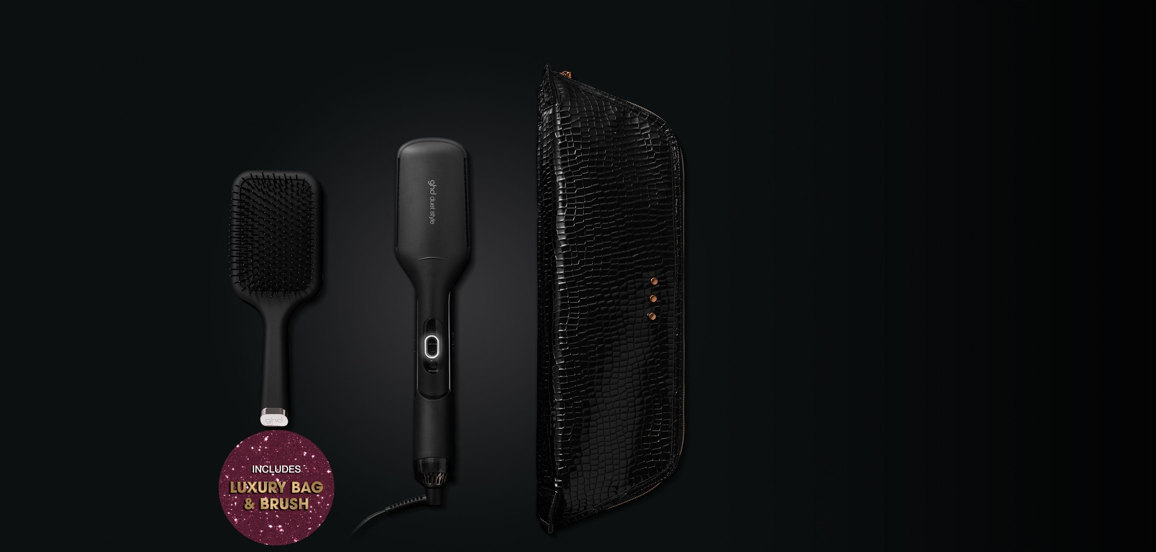 NEW GHD DUET STYLE HOT AIR STYLER GIFT SET WITH BAG & BRUSH