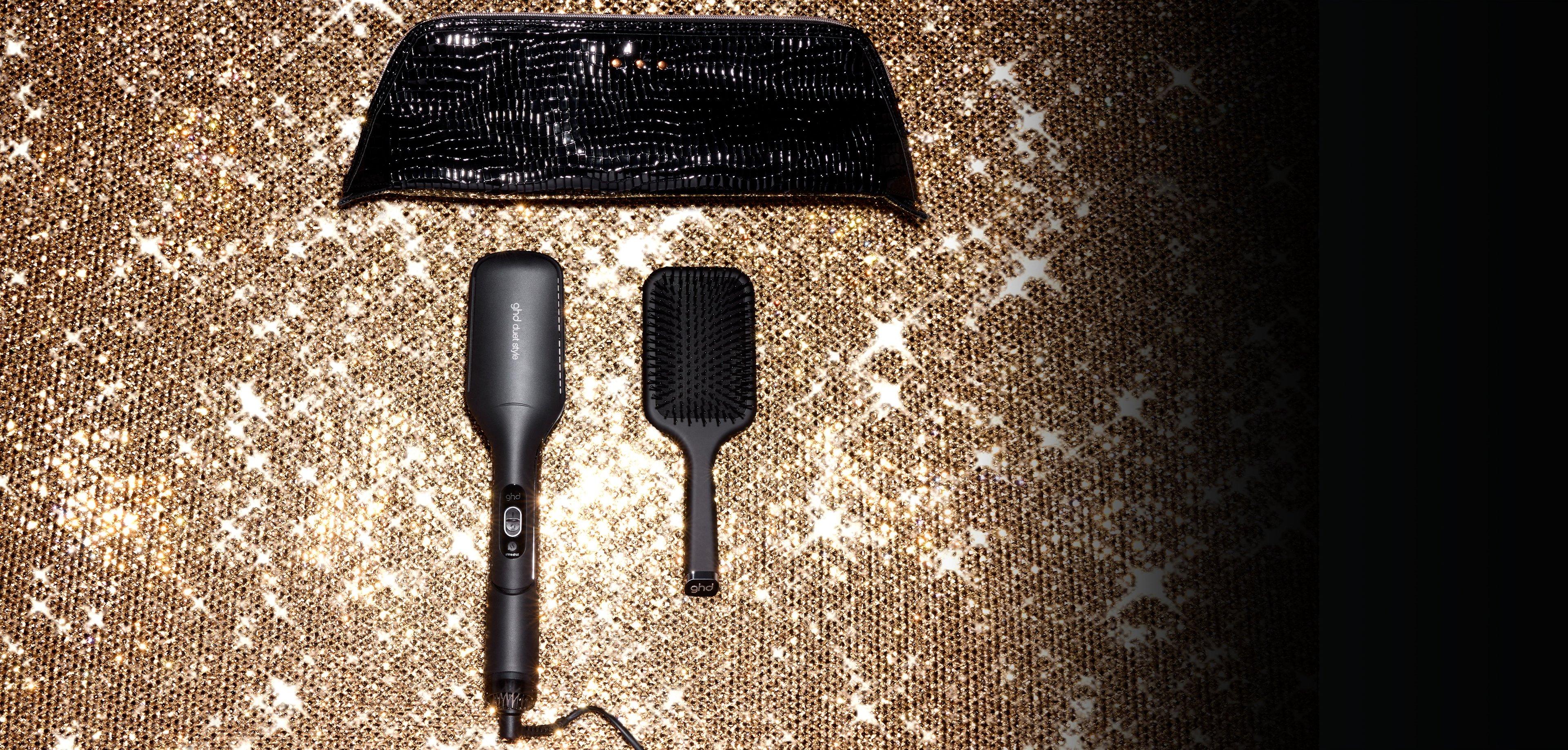 NEW GHD DUET STYLE HOT AIR STYLER FESTIVE GIFT SET IN BLACK (£444)