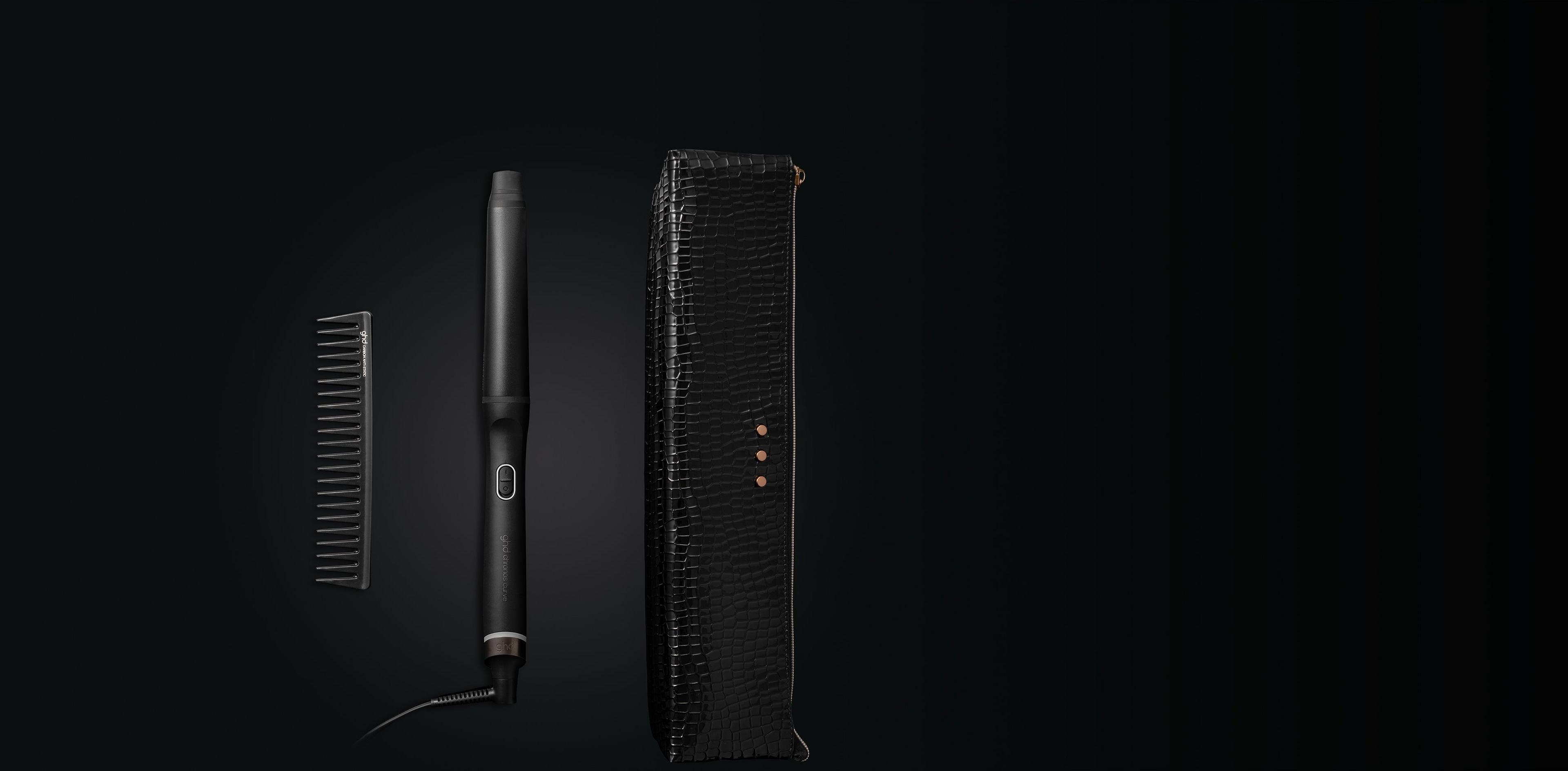 NEW GHD CHRONOS CURVE CONICAL WAND FESTIVE GIFT SET (28-23MM BARREL)