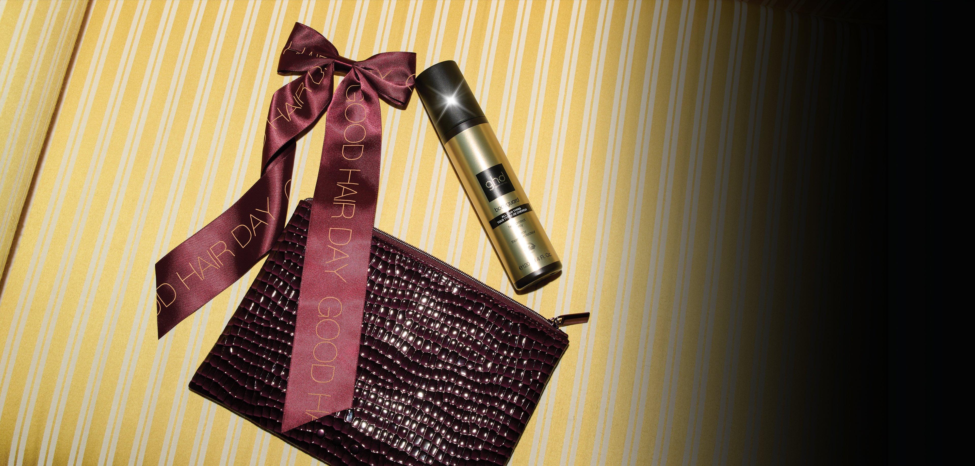 NEW GHD STYLE GIFT SET IN CHERRY CHIC WITH HAIR CLIP