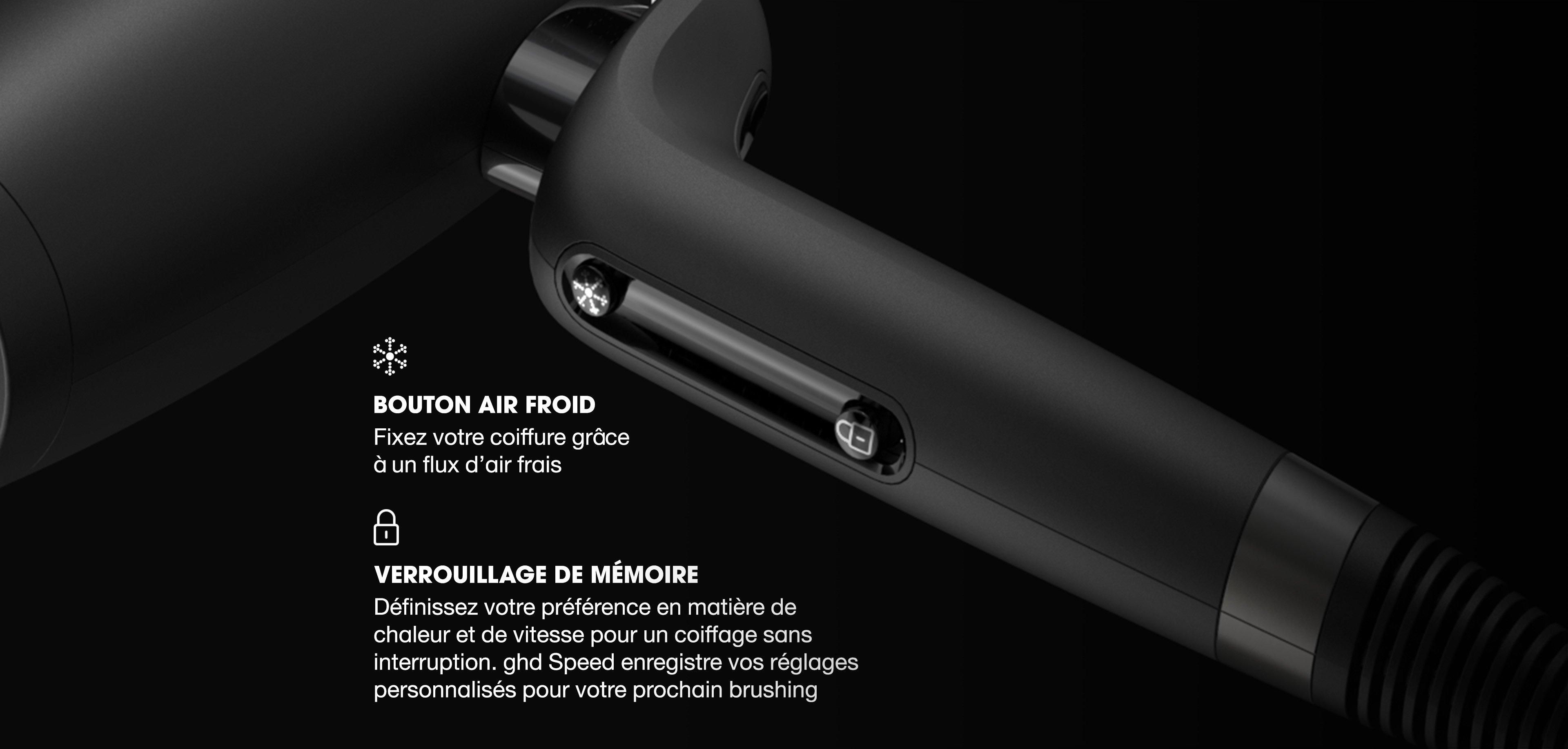 NOUVEAU SÈCHE-CHEVEUX ULTRA-RAPIDE GHD SPEED NOIR