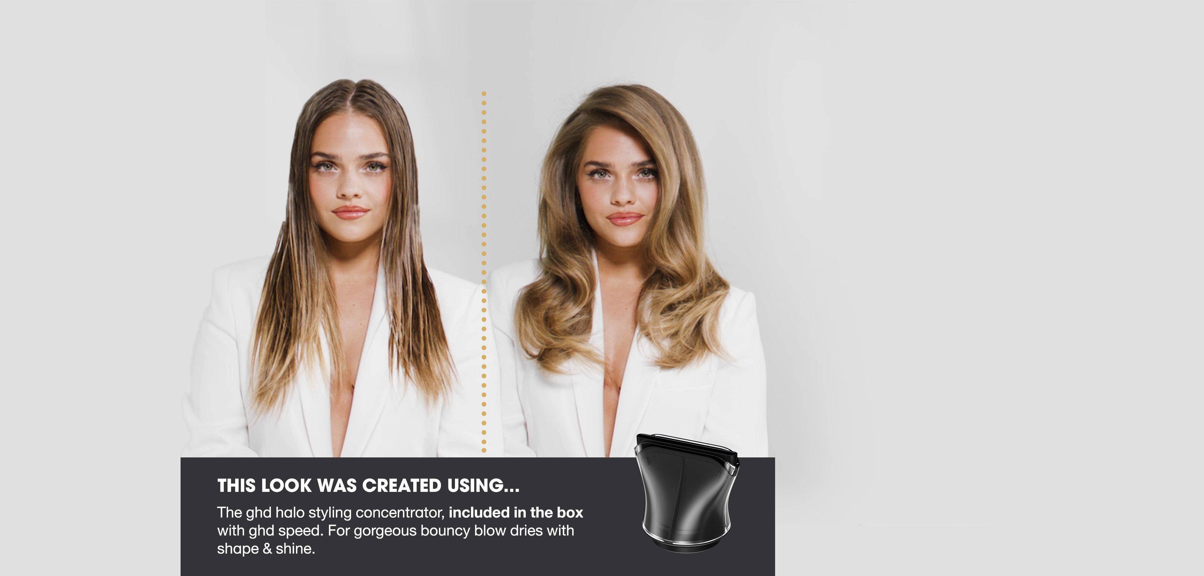 NEW GHD SPEED IONIC HAIR DRYER IN TITANIUM BLACK