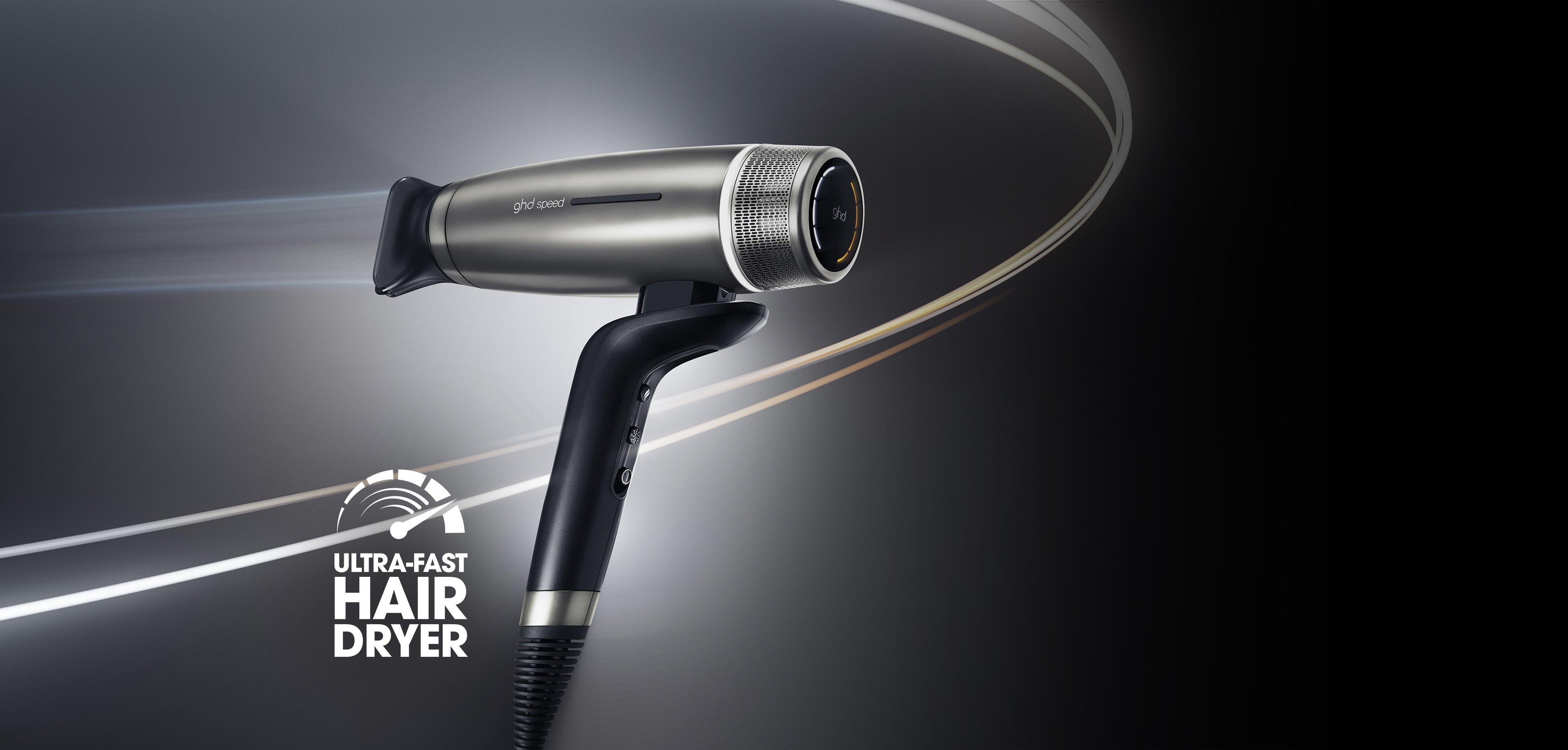 ghd Speed Ionische Föhn in Titanium Zwart | ghd® Officiële Website