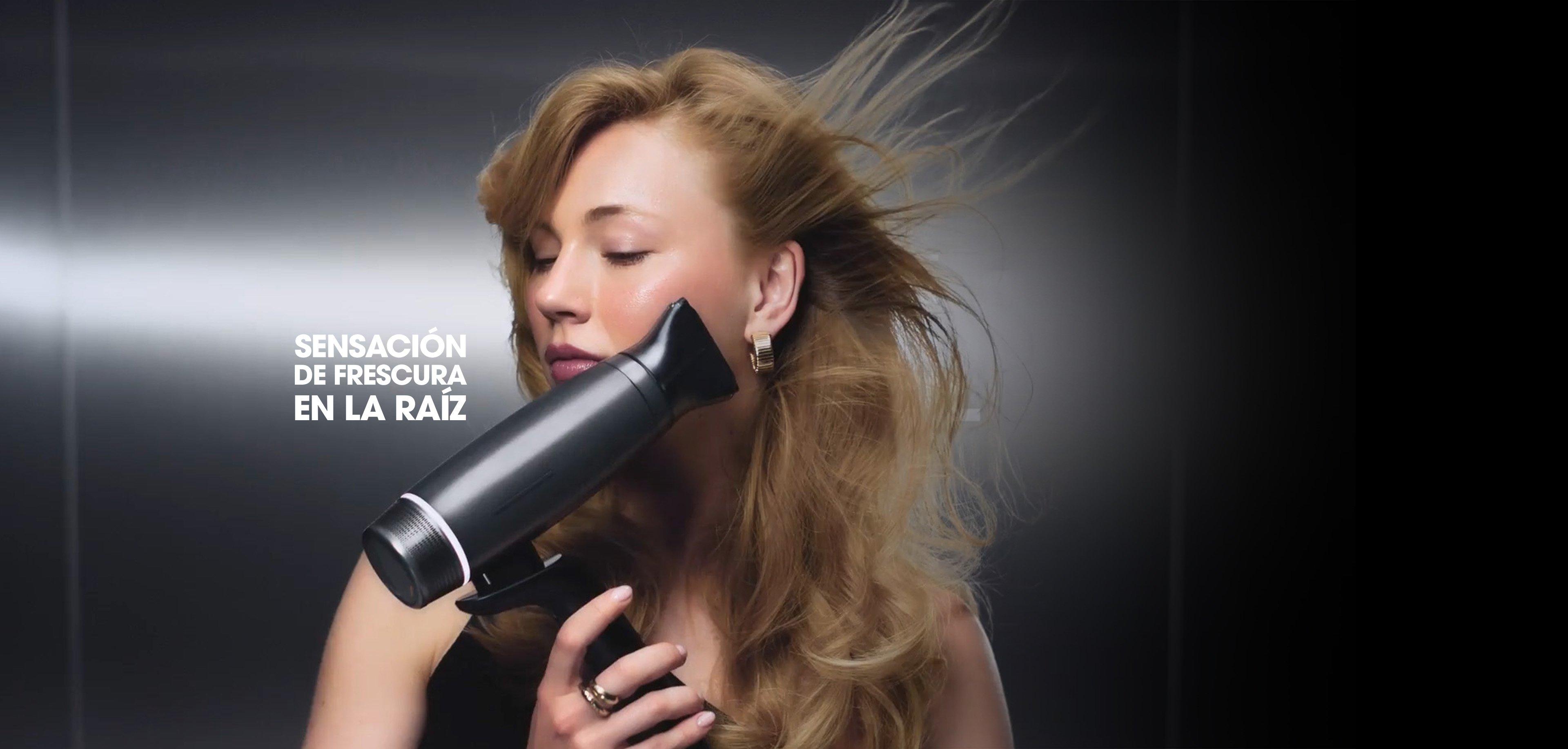 Secador iónico profesional ghd Speed negro titanio