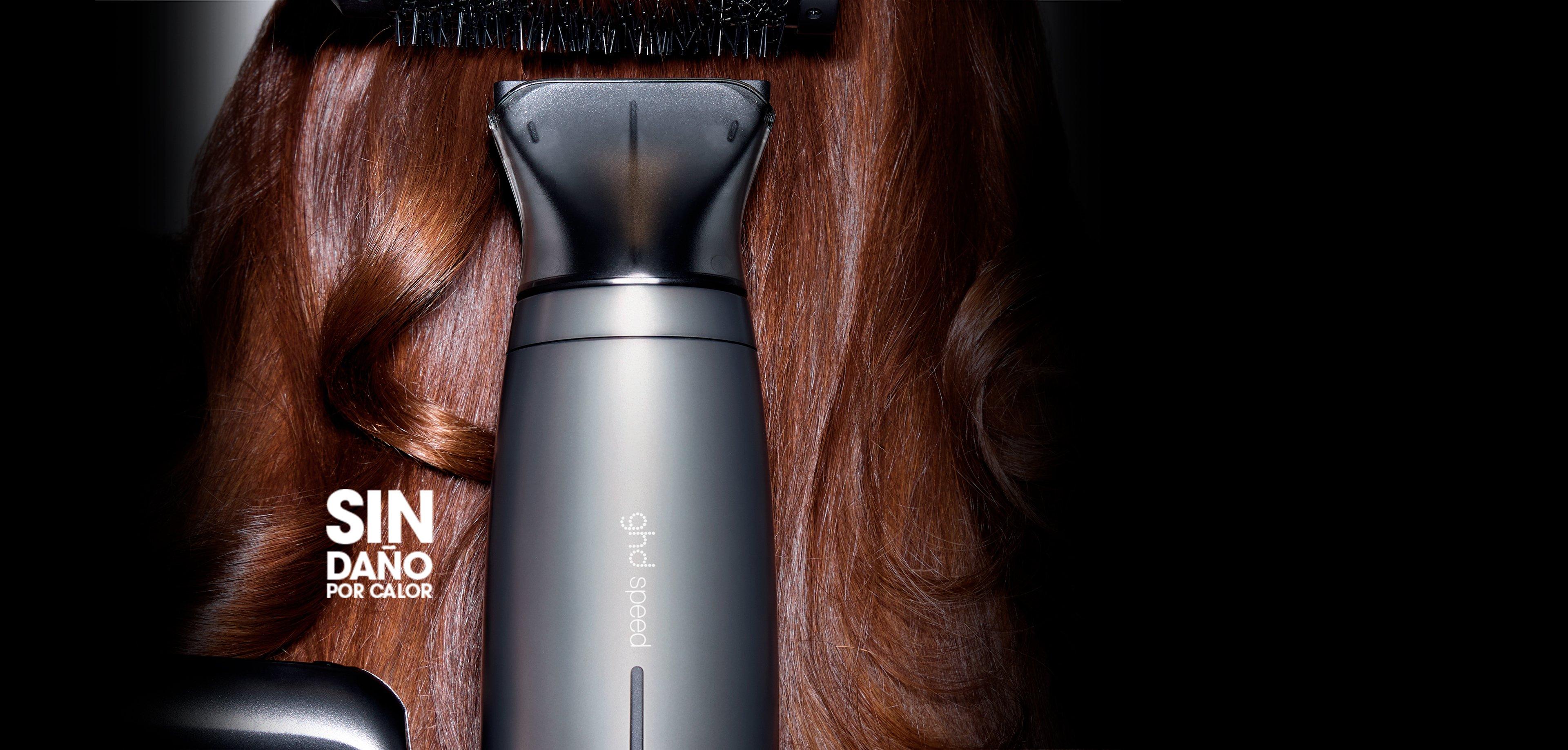 Secador iónico profesional ghd Speed negro titanio