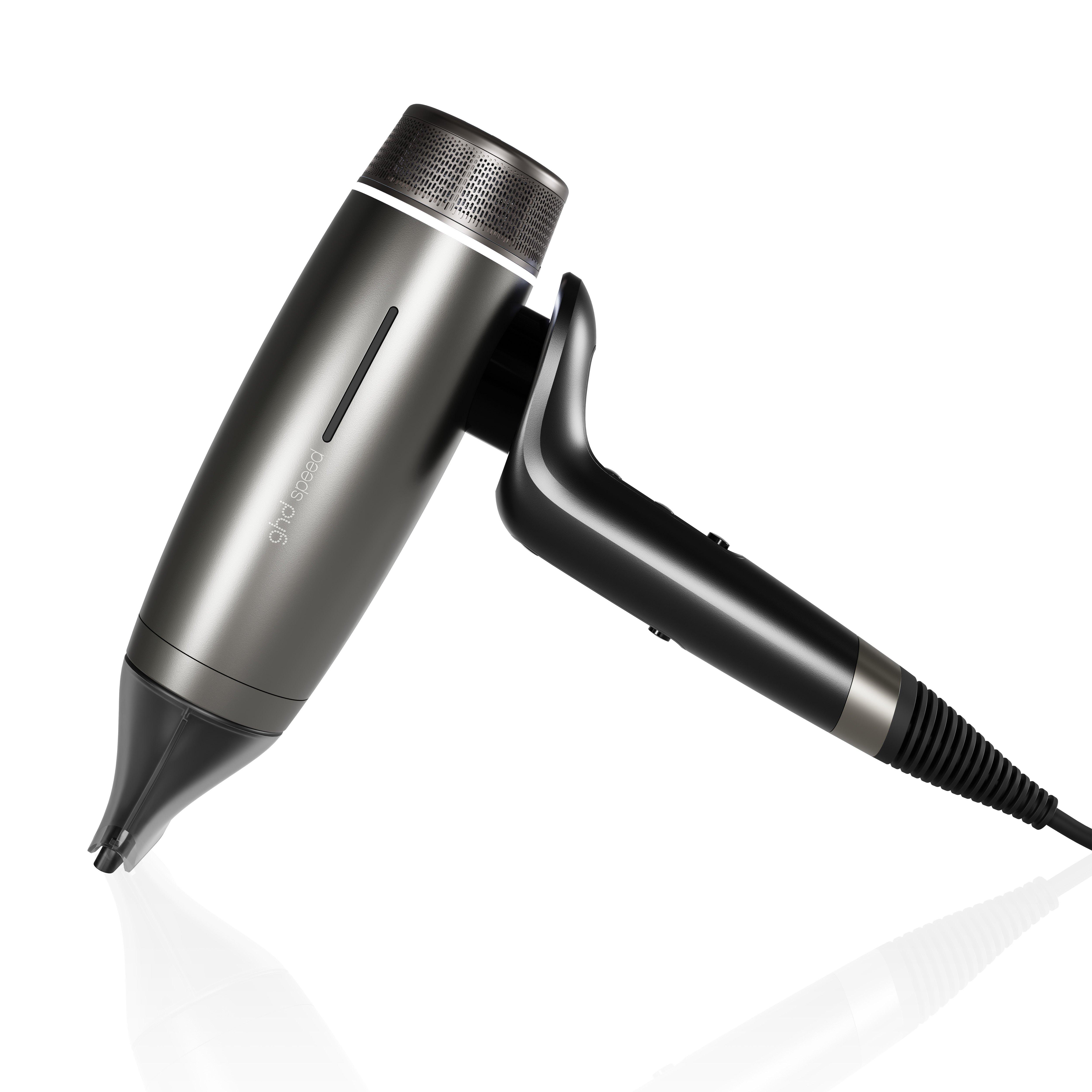 New ghd Speed Hair Dryer In Titanium Black, Titanium Black