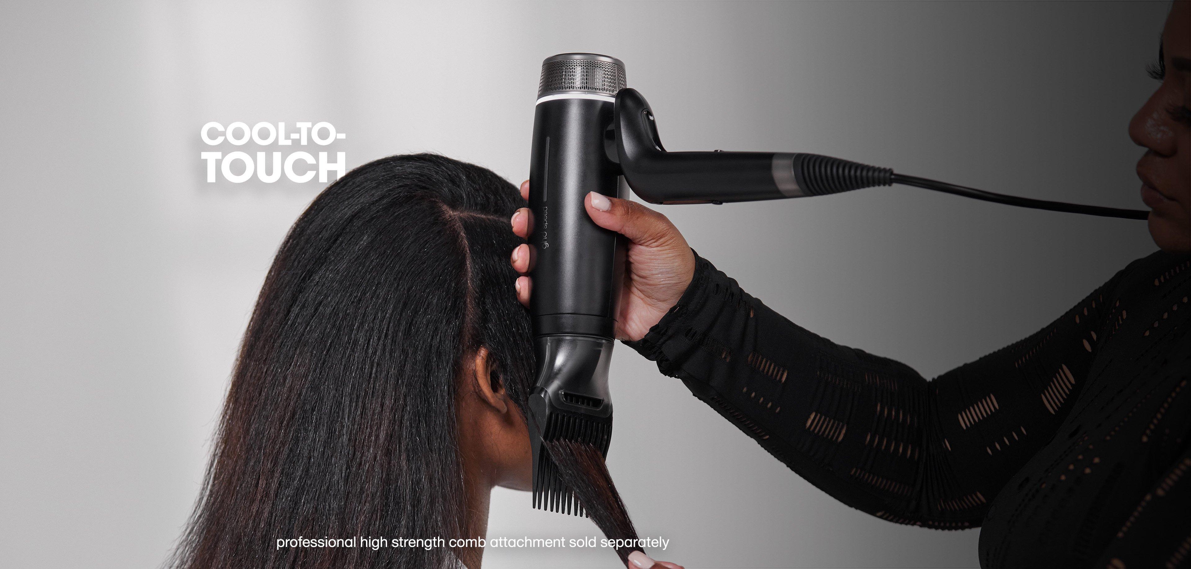 NEW GHD SPEED IONIC HAIR DRYER IN SILVER WHITE