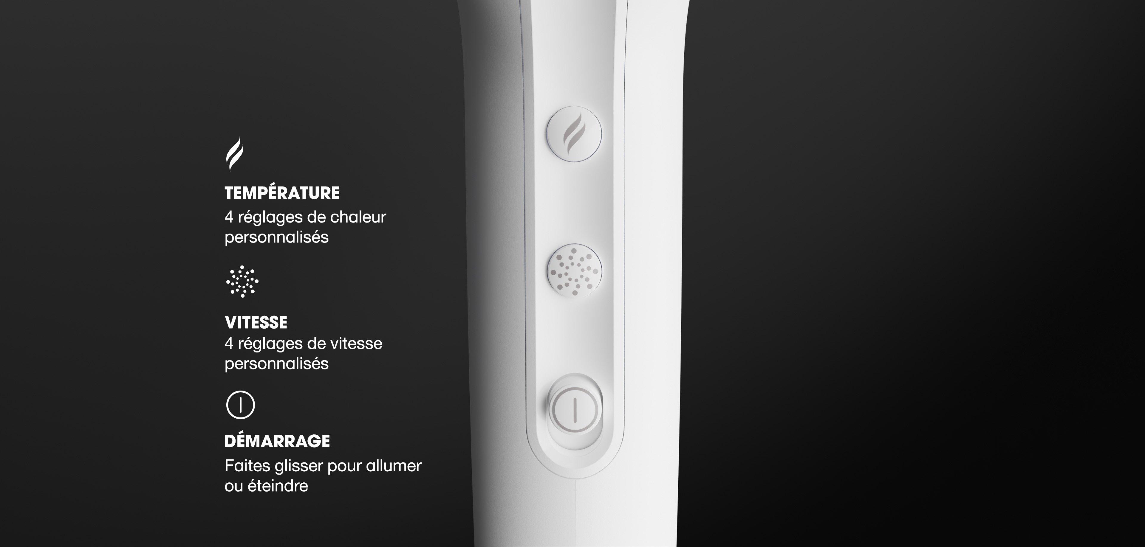 NOUVEAU SÈCHE-CHEVEUX ULTRA-RAPIDE GHD SPEED BLANC