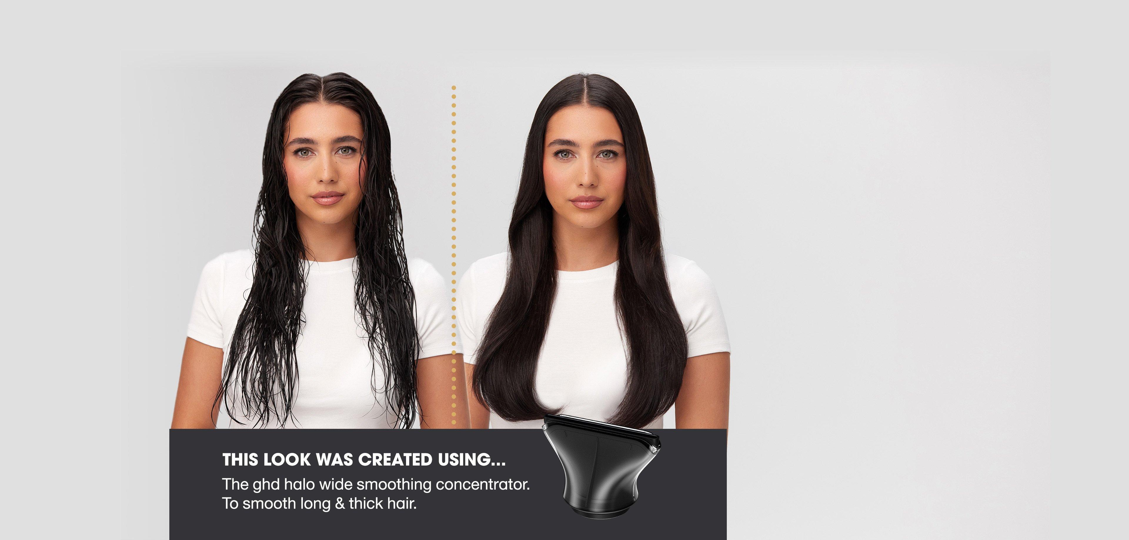 NEW GHD SPEED HALO WIDE SMOOTHING CONCENTRATOR NOZZLE