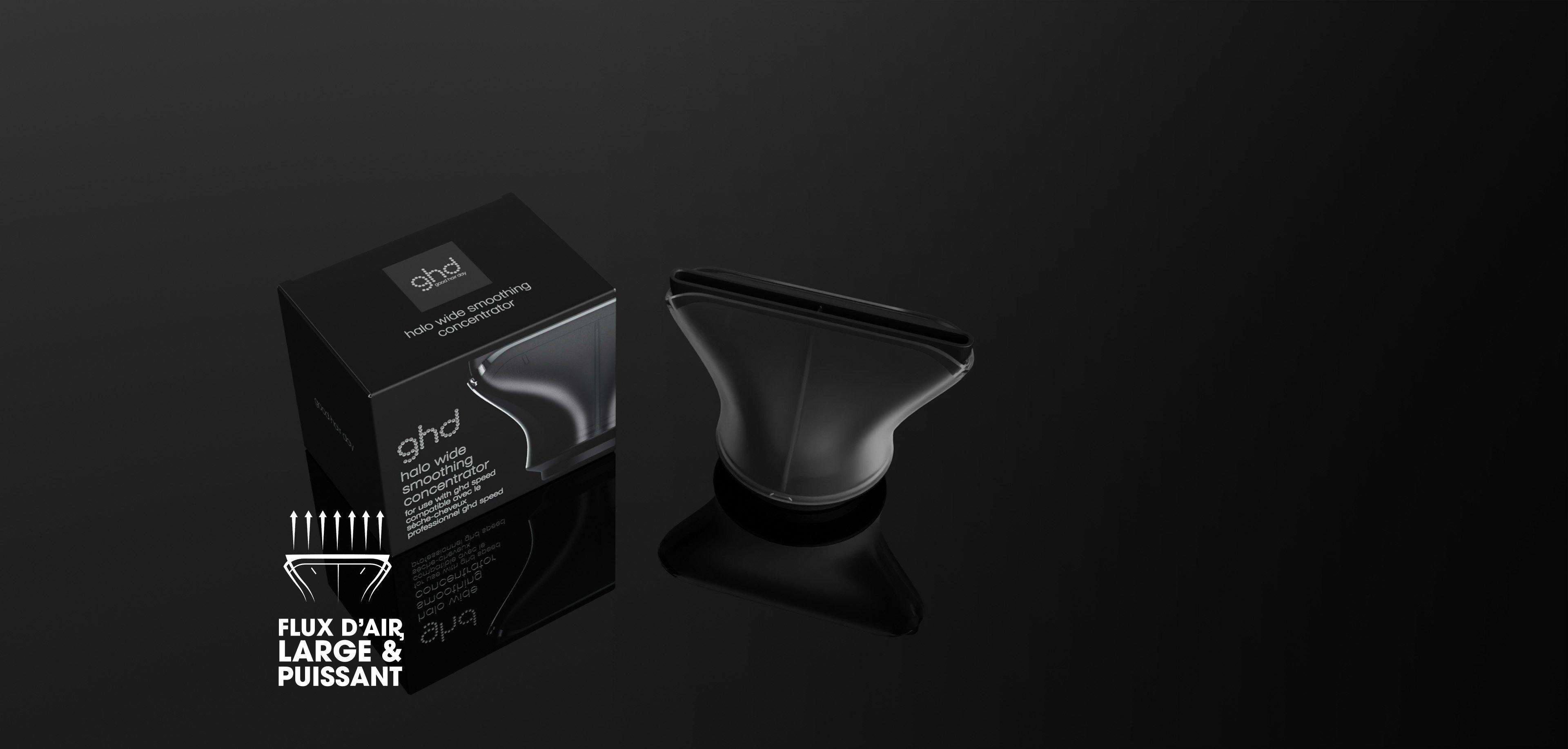 NOUVEAU DUO SÈCHE-CHEVEUX ULTRA RAPIDE GHD SPEED + EMBOUT CONCENTRATEUR LARGE