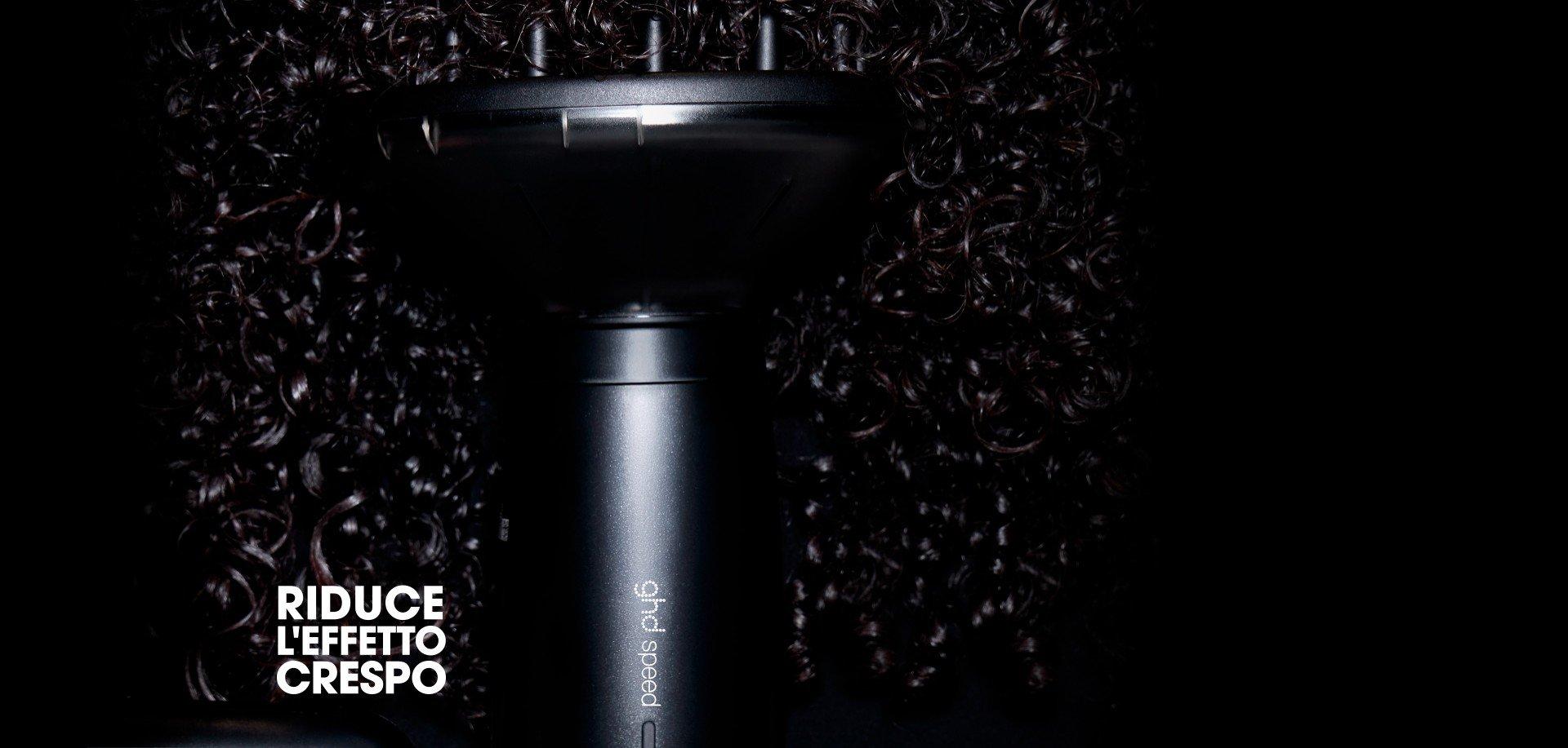 NUOVO DIFFUSORE PROFESSIONALE PER CAPELLI RICCI GHD SPEED