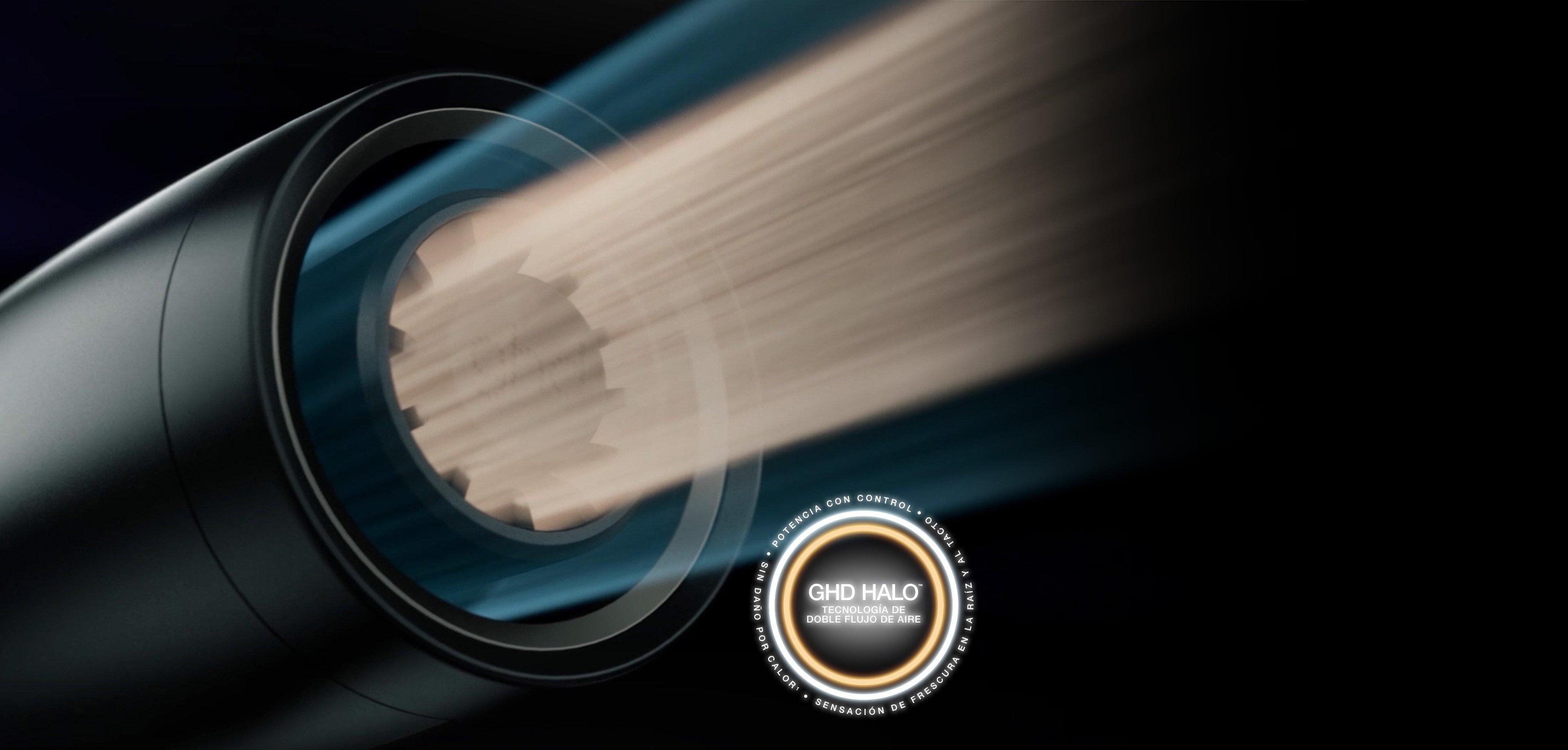 Kit ghd Speed negro con cepillo y spray de volumen