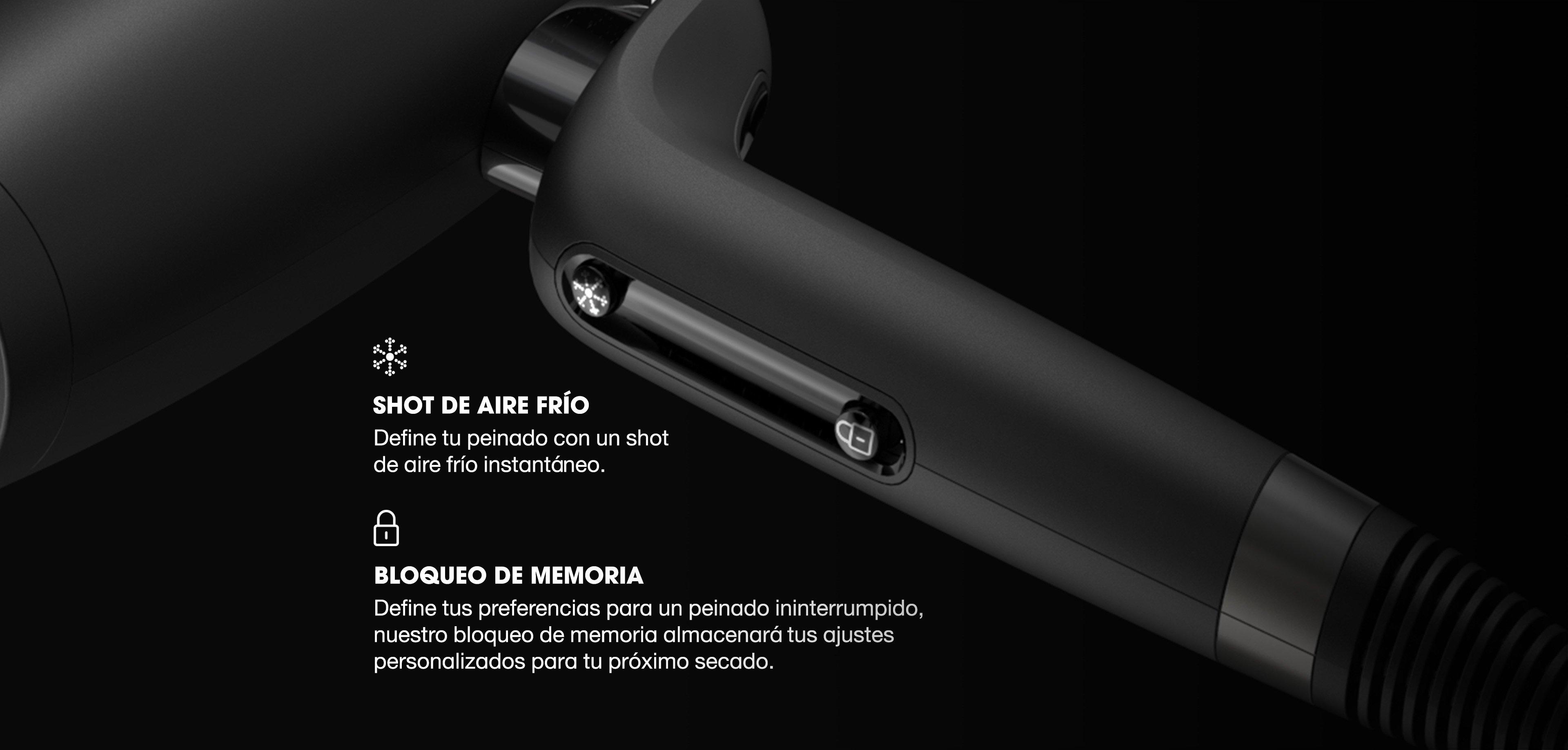 Kit ghd Speed negro con cepillo y spray de volumen