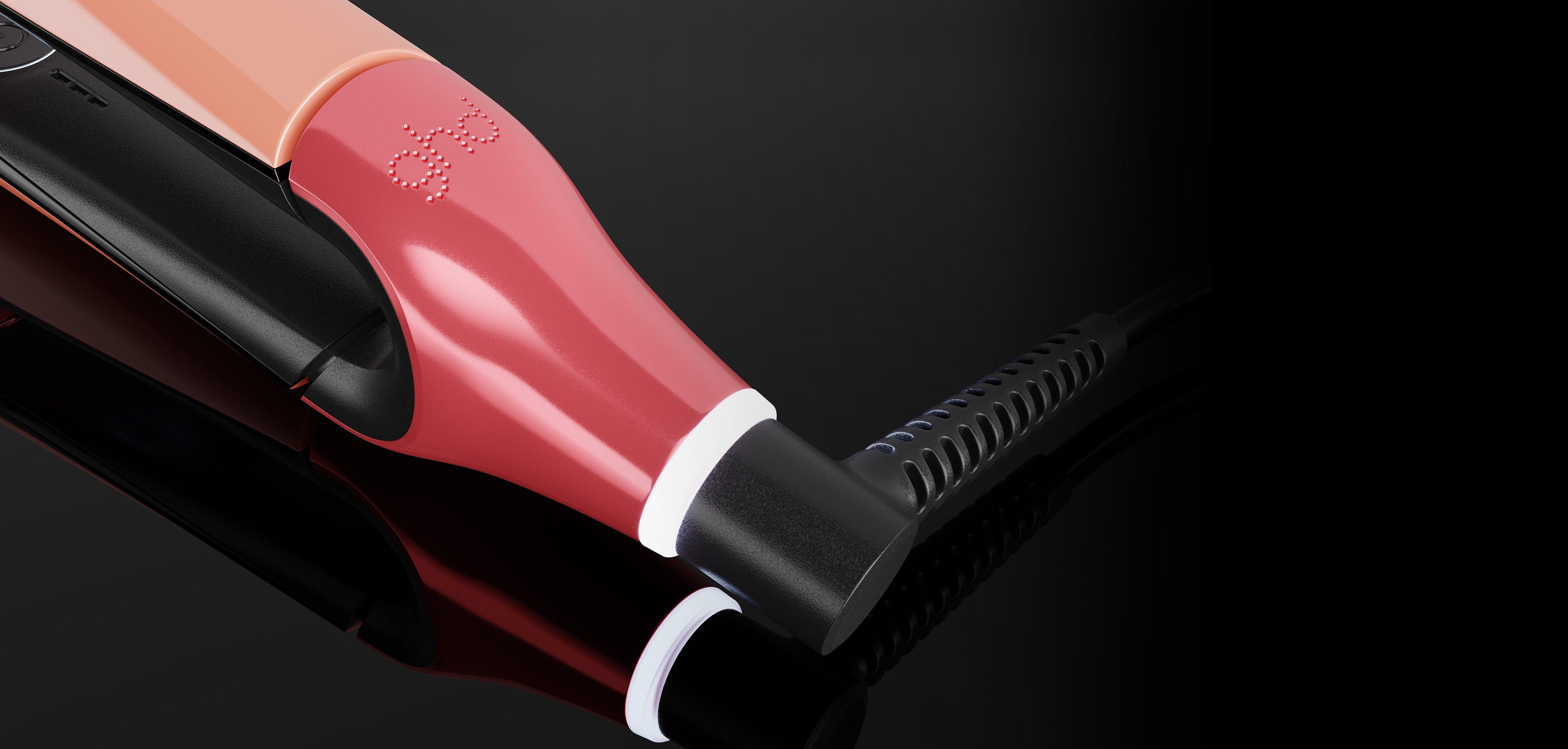 NEW GHD CHRONOS PROFESSIONAL FLAT IRON (1 INCH PLATE) SUN-KISSED PEACH