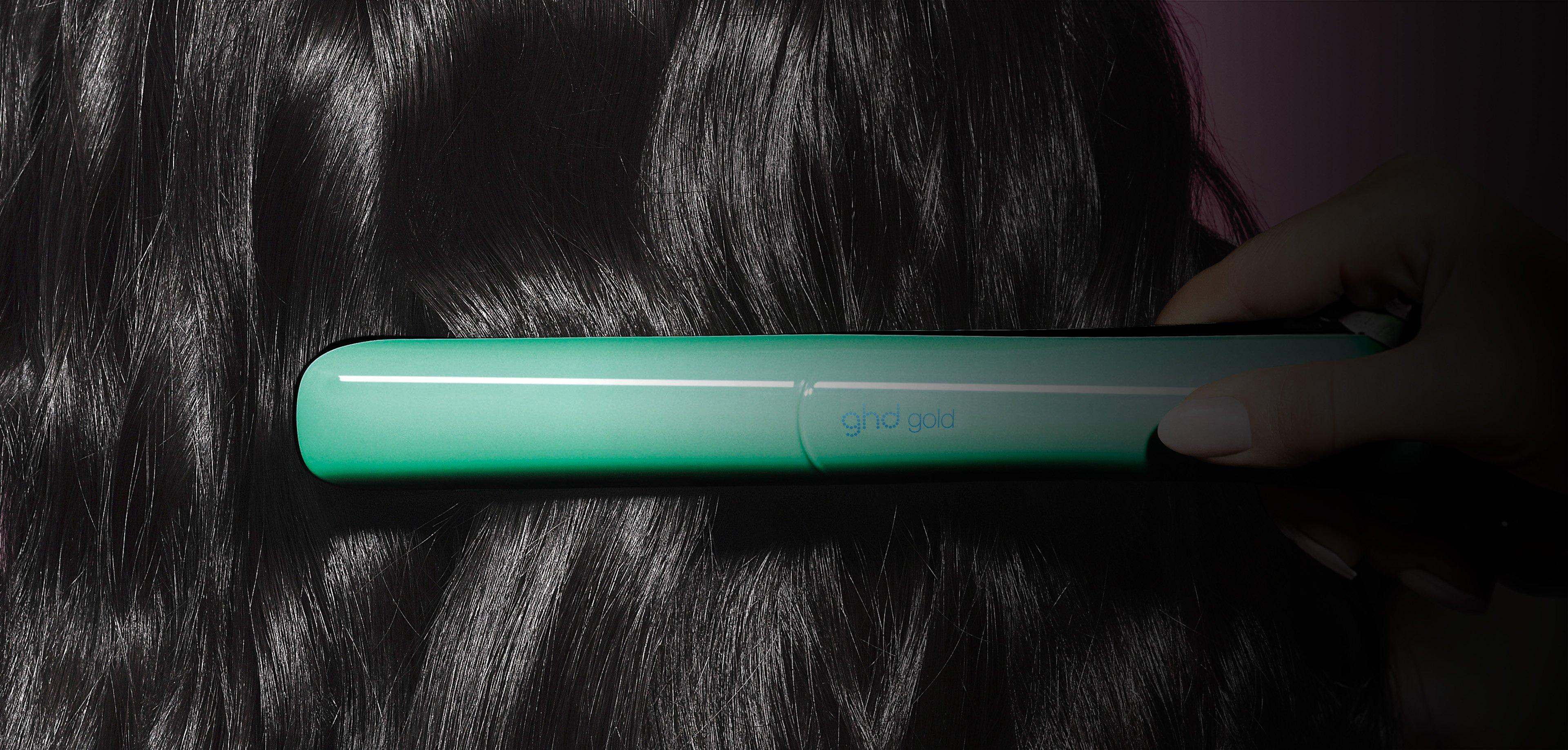 NEW GHD GOLD FLAT IRON (1 INCH PLATE) IN JELLY MINT