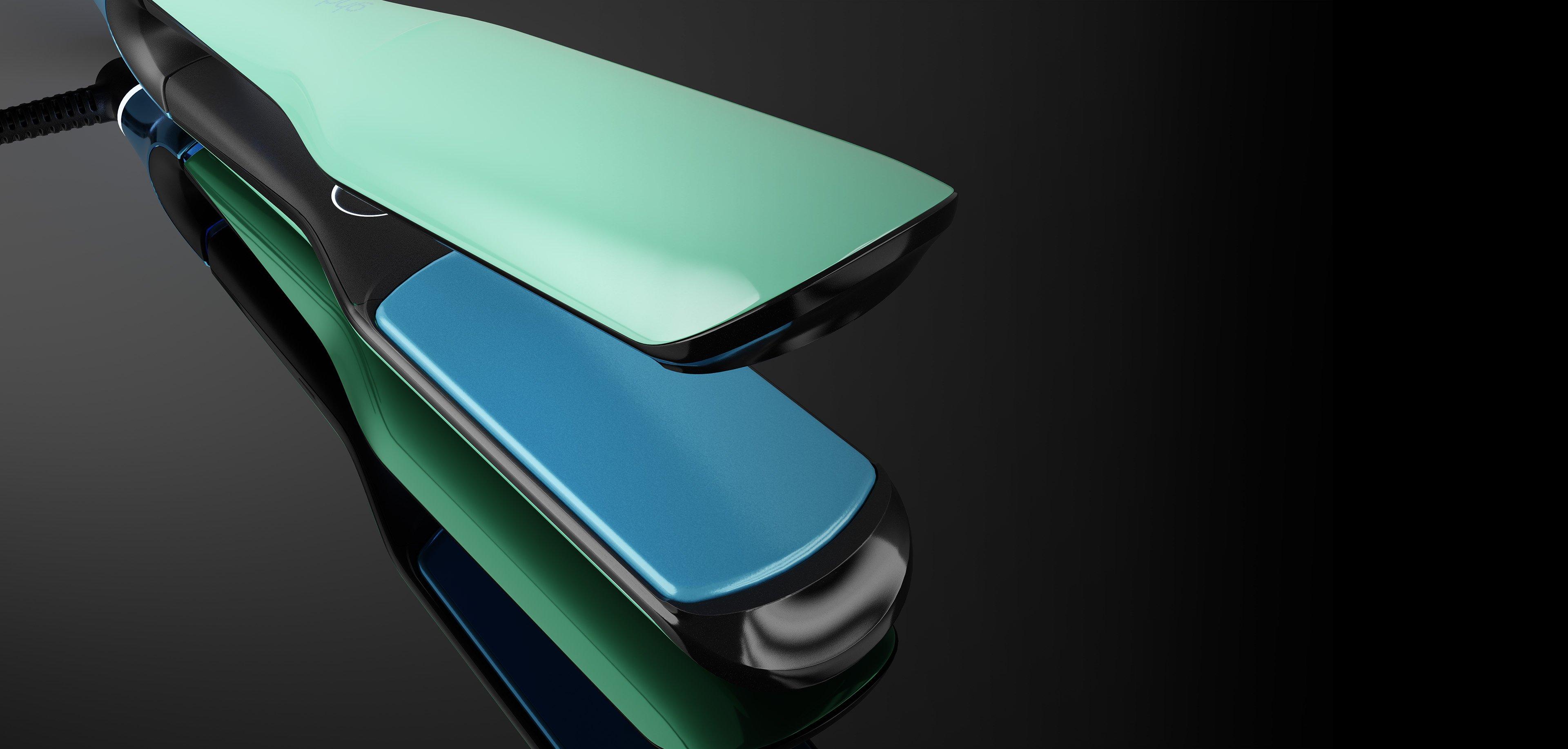 NOUVEAU LISSEUR À PLAQUES LARGES GHD CHRONOS MAX (PLAQUES 43MM) MENTHE GELÉE