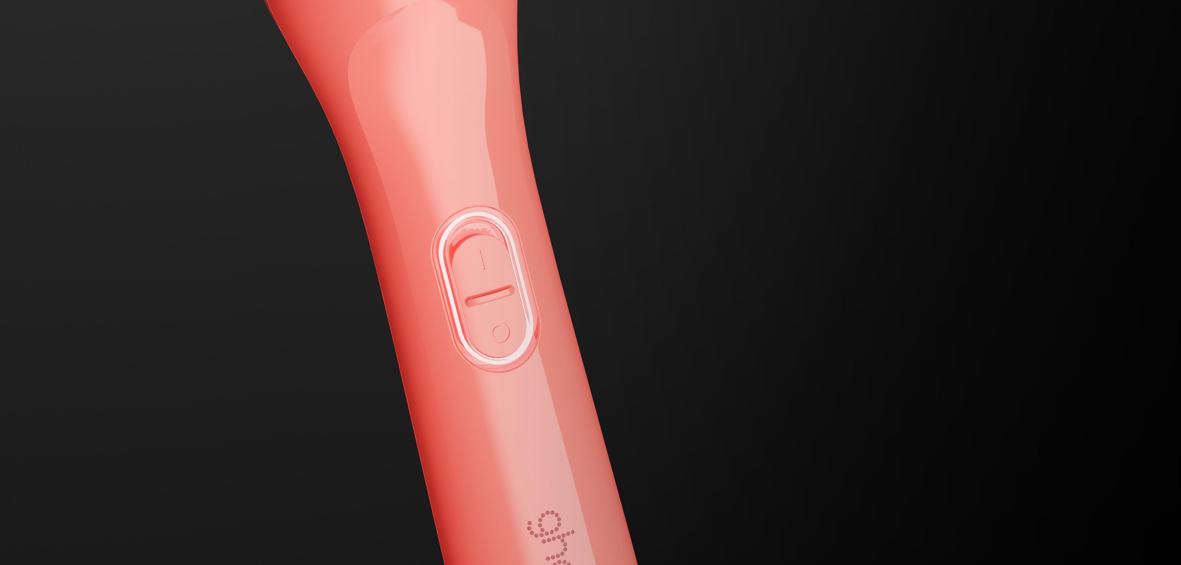 NEW CHRONOS CURVE MAX WAND (1.5" BARREL) FOR LOOSE WAVES IN CANDY CORAL 