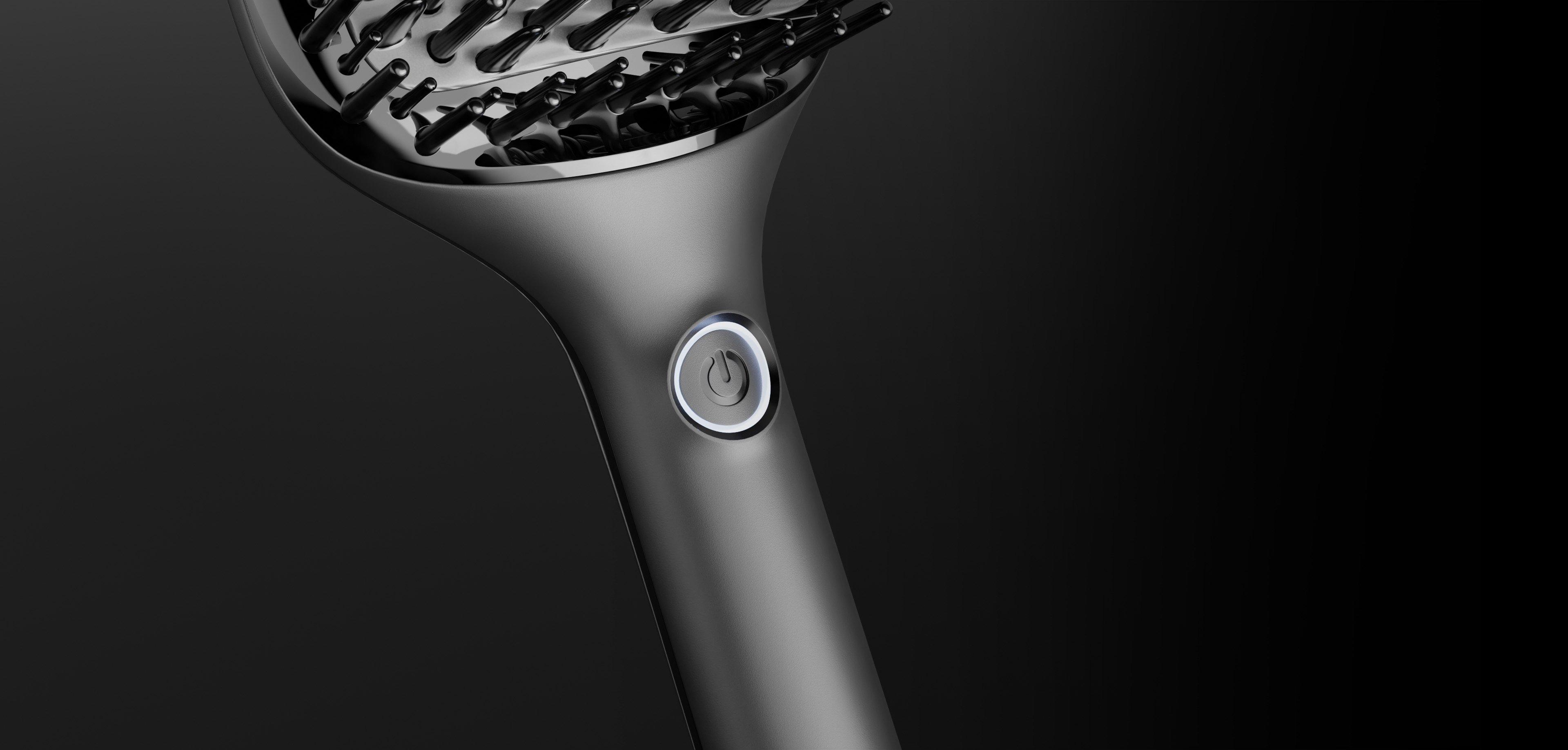 NEW GHD GLIDE+ MAX HOT BRUSH FOR LONG, THICK AND CURLY HAIR