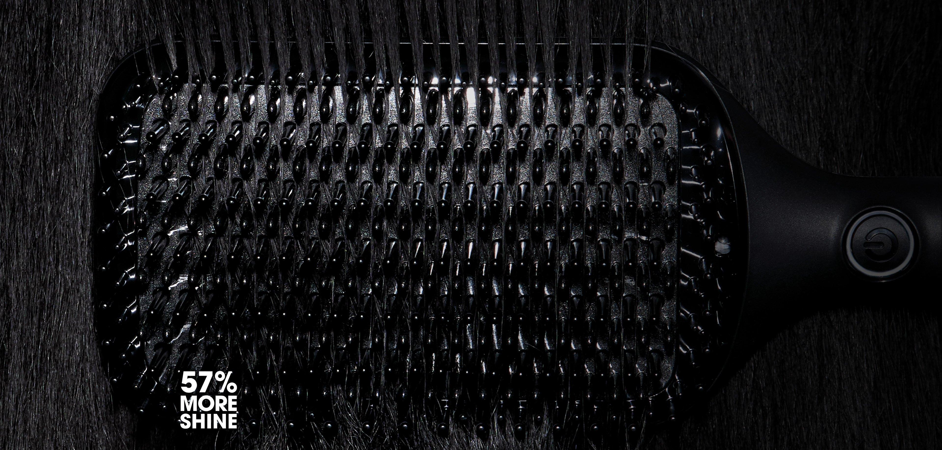 NEW GHD GLIDE+ MAX HOT BRUSH FOR LONG, THICK AND CURLY HAIR