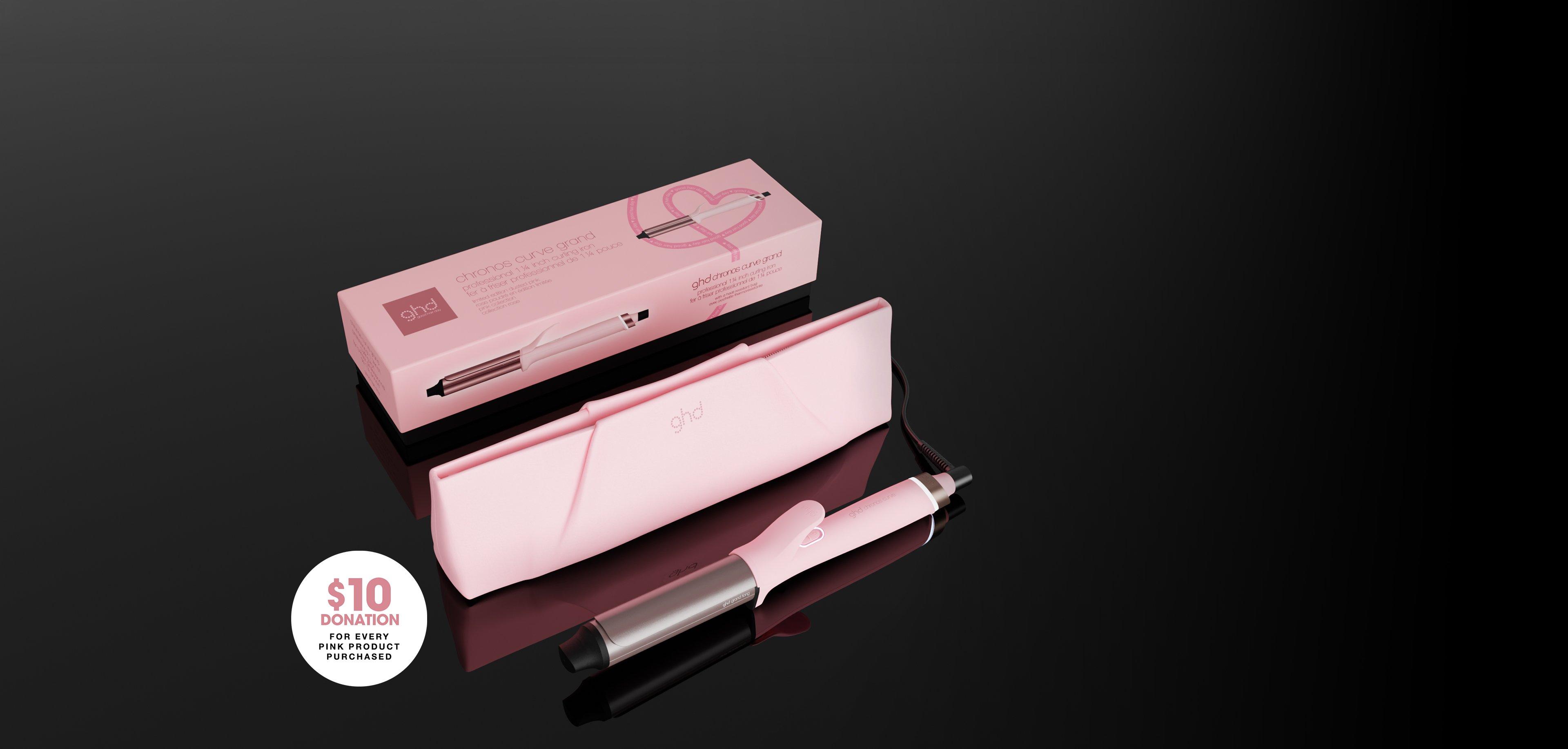 Chronos Curve Grand Curling Tong In Dusted Pink | ghd®
