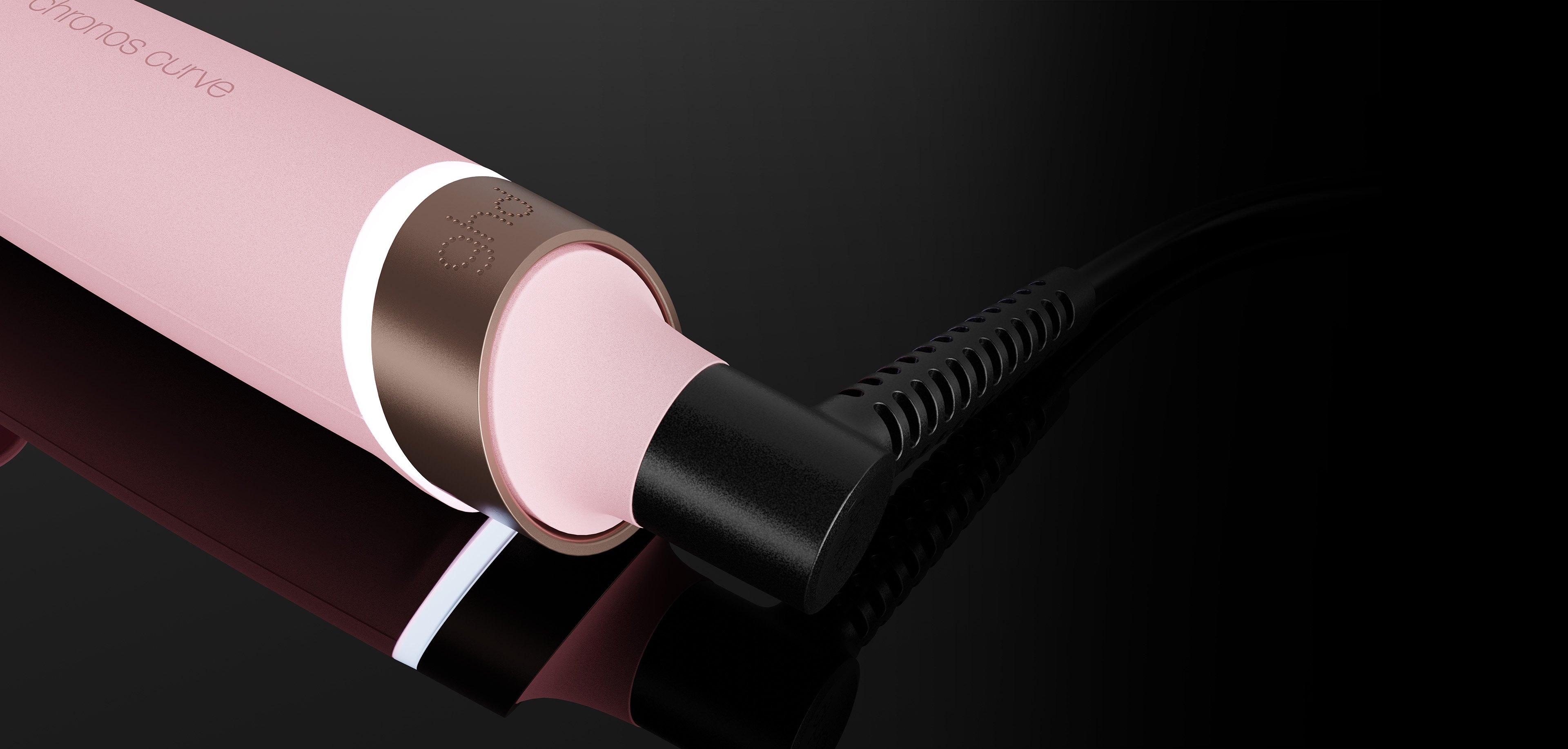 NEW GHD CHRONOS CURVE GRAND TONG (32MM BARREL) DUSTED PINK FOR BIG VOLUMINOUS CURLS