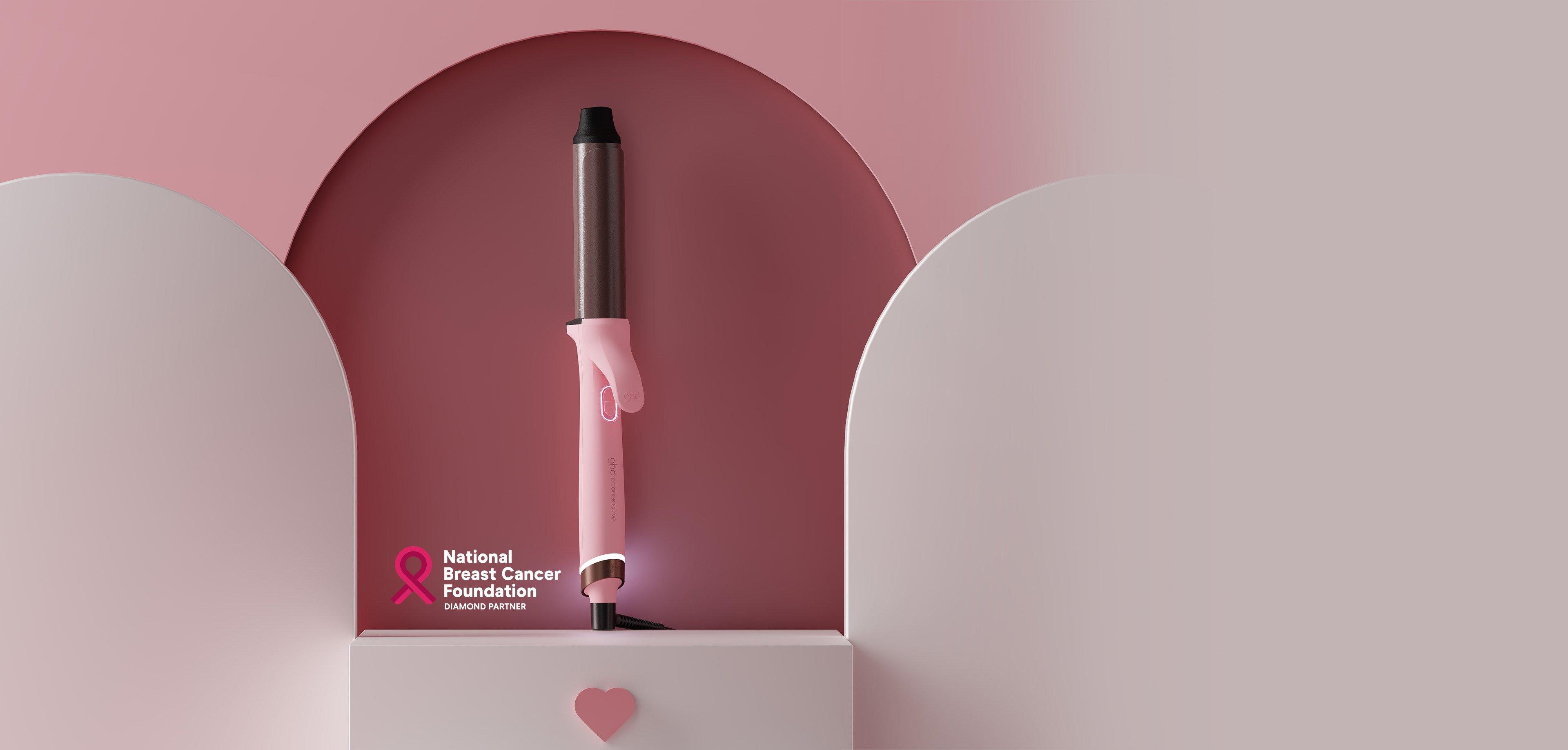 NEW GHD CHRONOS CURVE GRAND TONG (32MM BARREL) DUSTED PINK FOR BIG VOLUMINOUS CURLS