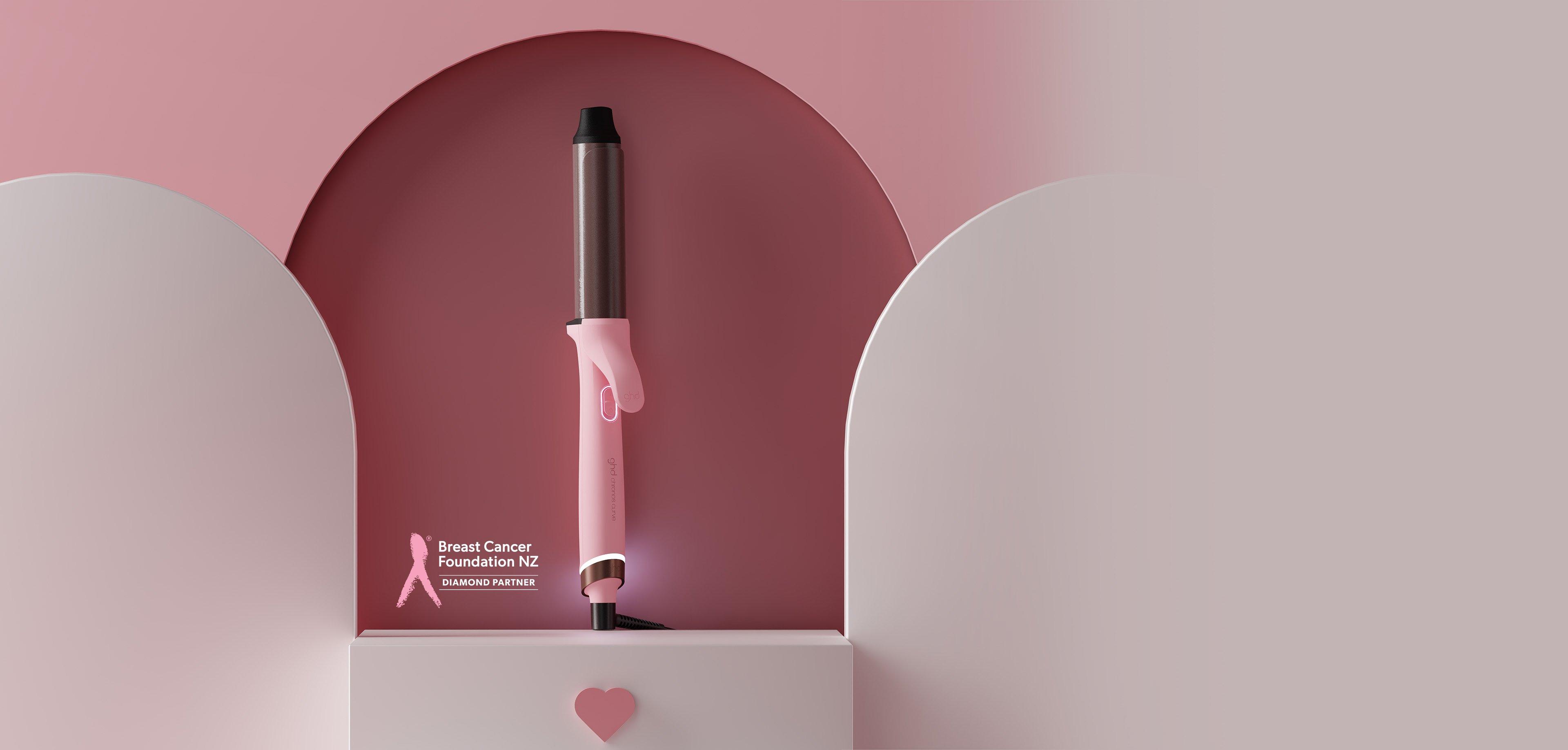 NEW GHD CHRONOS CURVE GRAND TONG (32MM BARREL) DUSTED PINK FOR BIG VOLUMINOUS CURLS