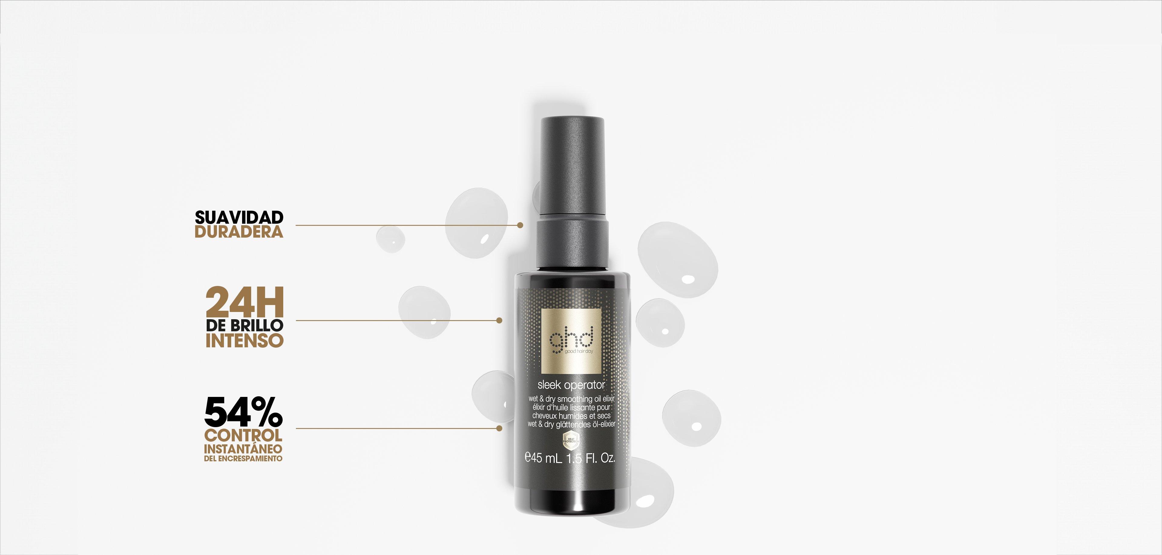 ghd Sleek operator - aceite elixir concentrado para suavidad y brillo