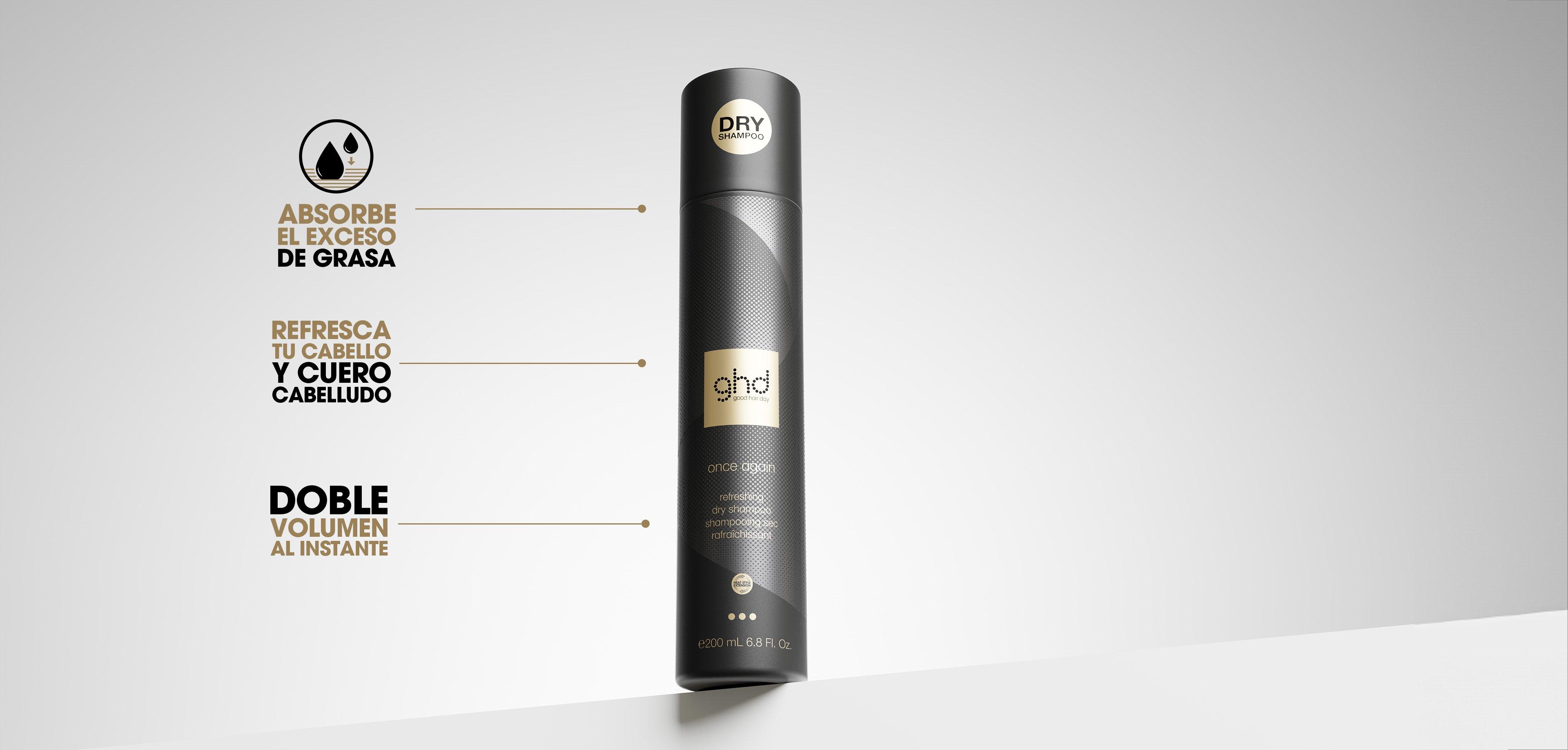 ghd Once again - champú en seco refrescante y ligero