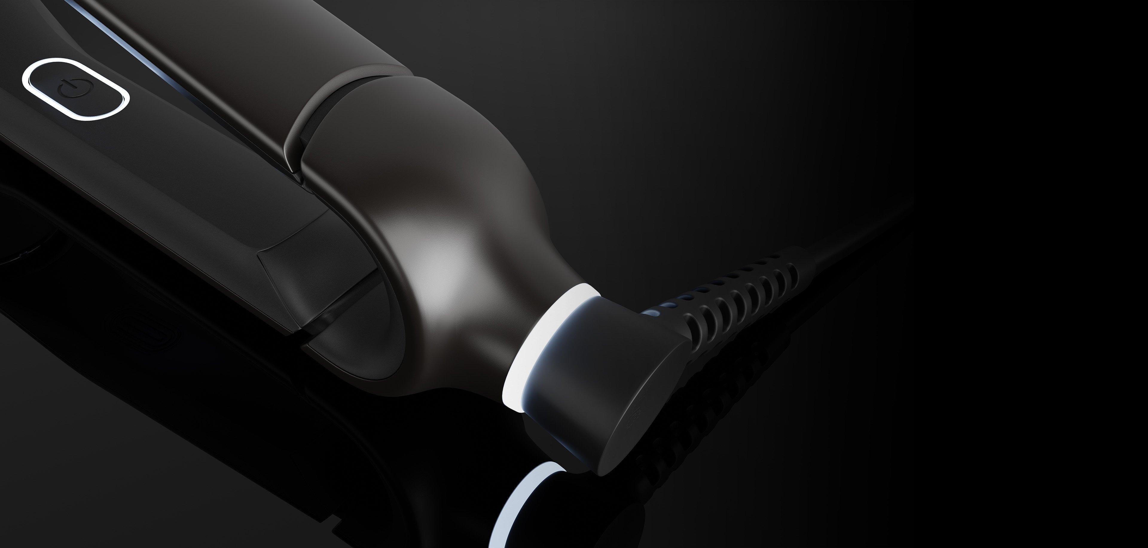 NEW GHD SCULPT INTERACTIVE HAIR STRAIGHTENER BLACK